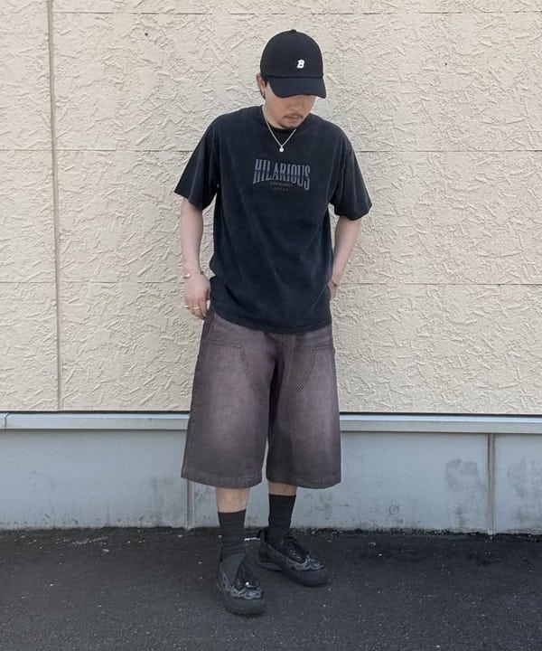 BEAMS HEARTのフェード プリント Tシャツを使ったコーディネートを紹介します。｜Rakuten Fashion(楽天ファッション／旧楽天ブランドアベニュー)5881574