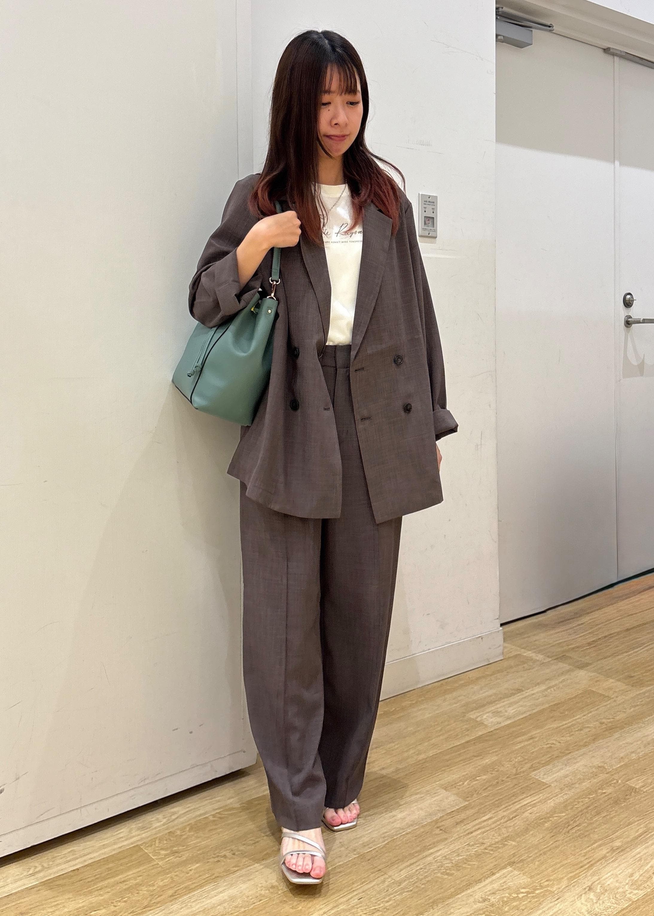 ROPE' PICNICの【接触冷感・UVカット・速乾】【リネンライク・シリーズ】シアーテーラードジャケット/セットアップ対応を使ったコーディネートを紹介します。｜Rakuten Fashion(楽天ファッション／旧楽天ブランドアベニュー)5908760