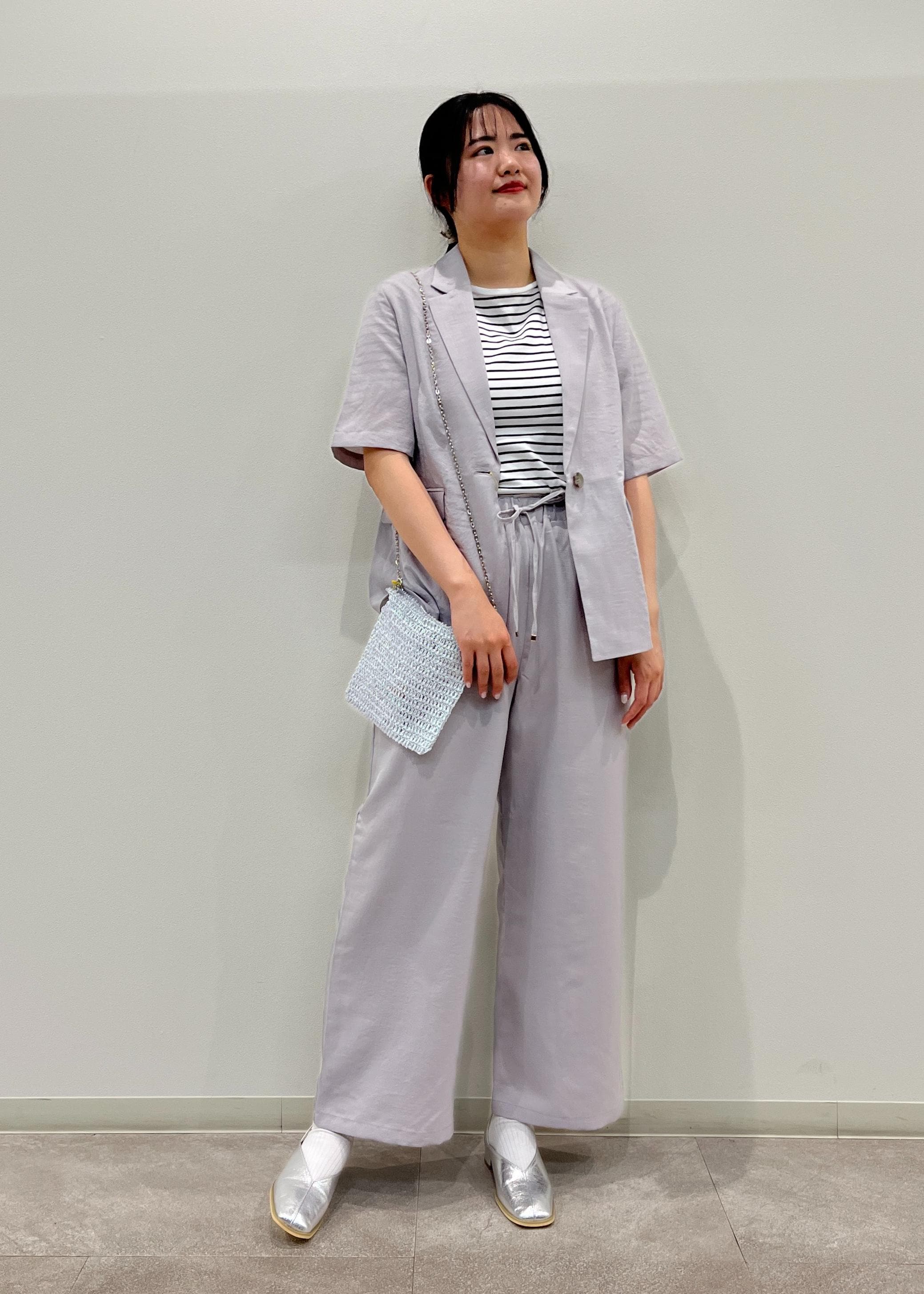 ROPE' PICNICの【UVカット・接触冷感】70シルケットパフスリーブトップスを使ったコーディネートを紹介します。｜Rakuten Fashion(楽天ファッション／旧楽天ブランドアベニュー)5908793