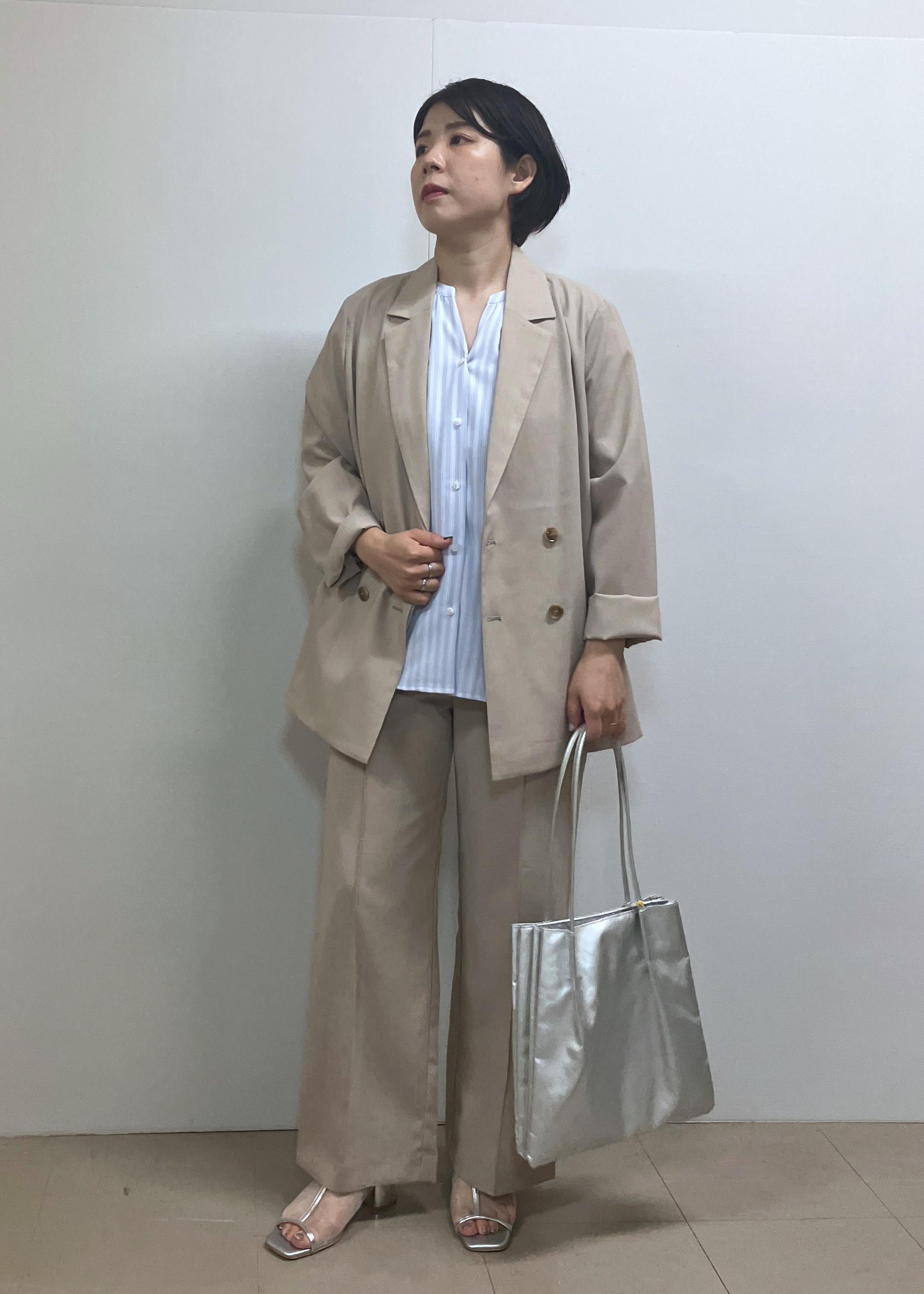 ROPE' PICNICの【接触冷感・UVカット・速乾】【リネンライク・シリーズ】シアーテーラードジャケット/セットアップ対応を使ったコーディネートを紹介します。｜Rakuten Fashion(楽天ファッション／旧楽天ブランドアベニュー)5908830