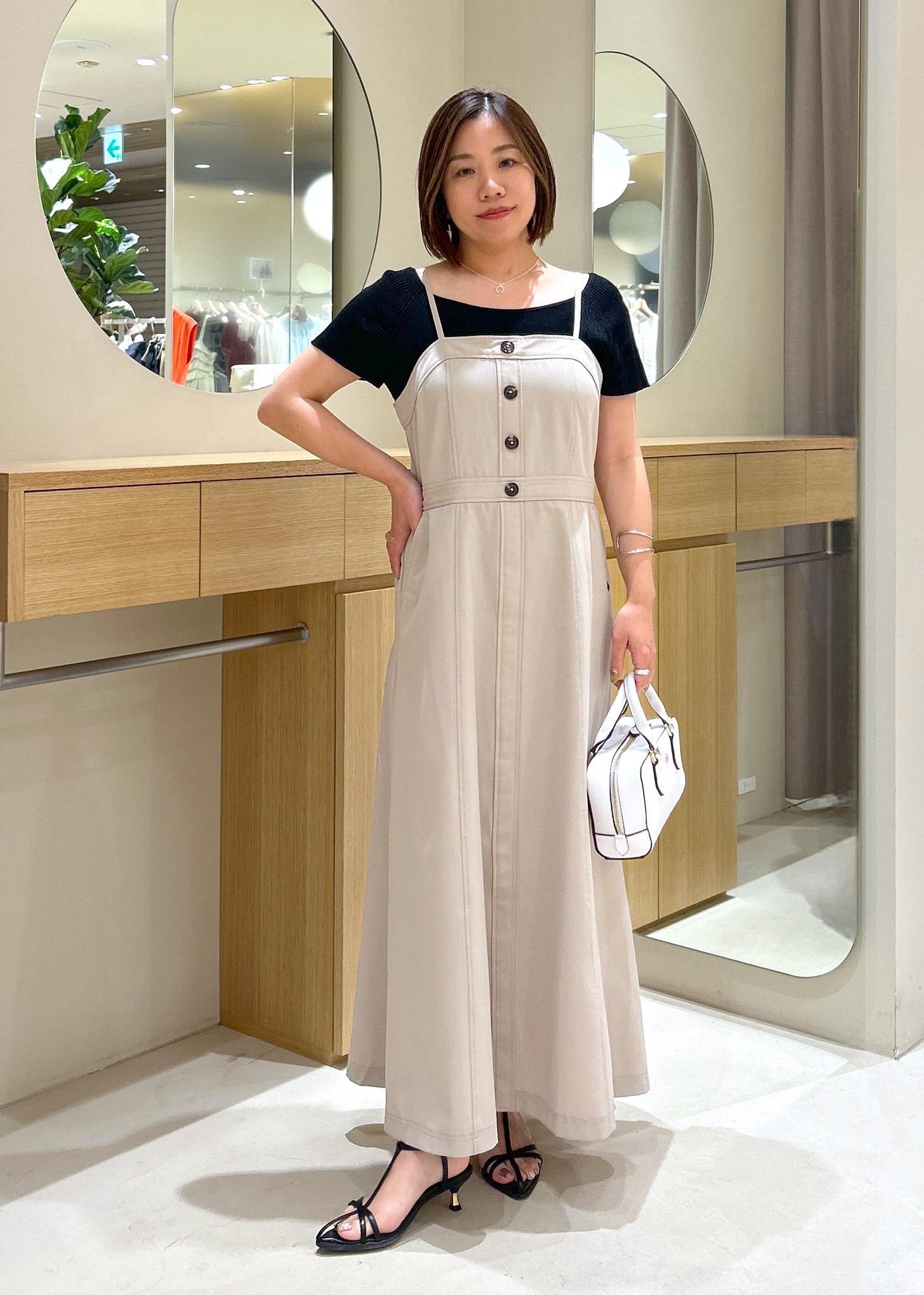 【POLO BCS】VIS別注フロントボタンツイルワンピース POLO BCS】VIS別注フロントボタンツイルワンピース（ワンピース