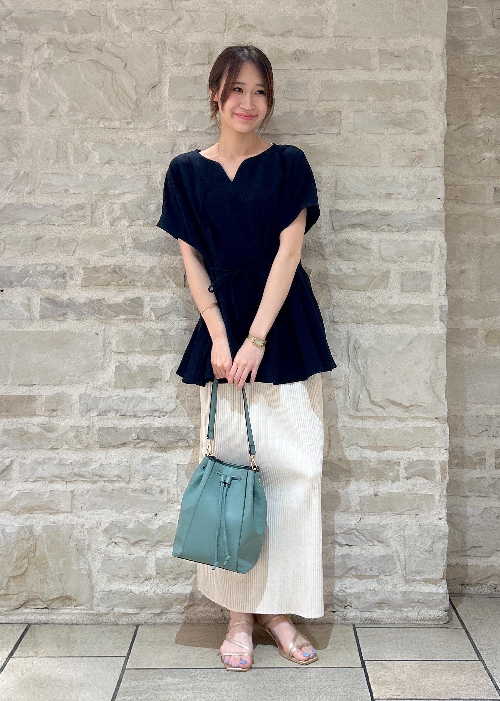 ROPE' PICNICの【接触冷感】ハートネックペプラムブラウスを使ったコーディネートを紹介します。｜Rakuten Fashion(楽天ファッション／旧楽天ブランドアベニュー)5933316