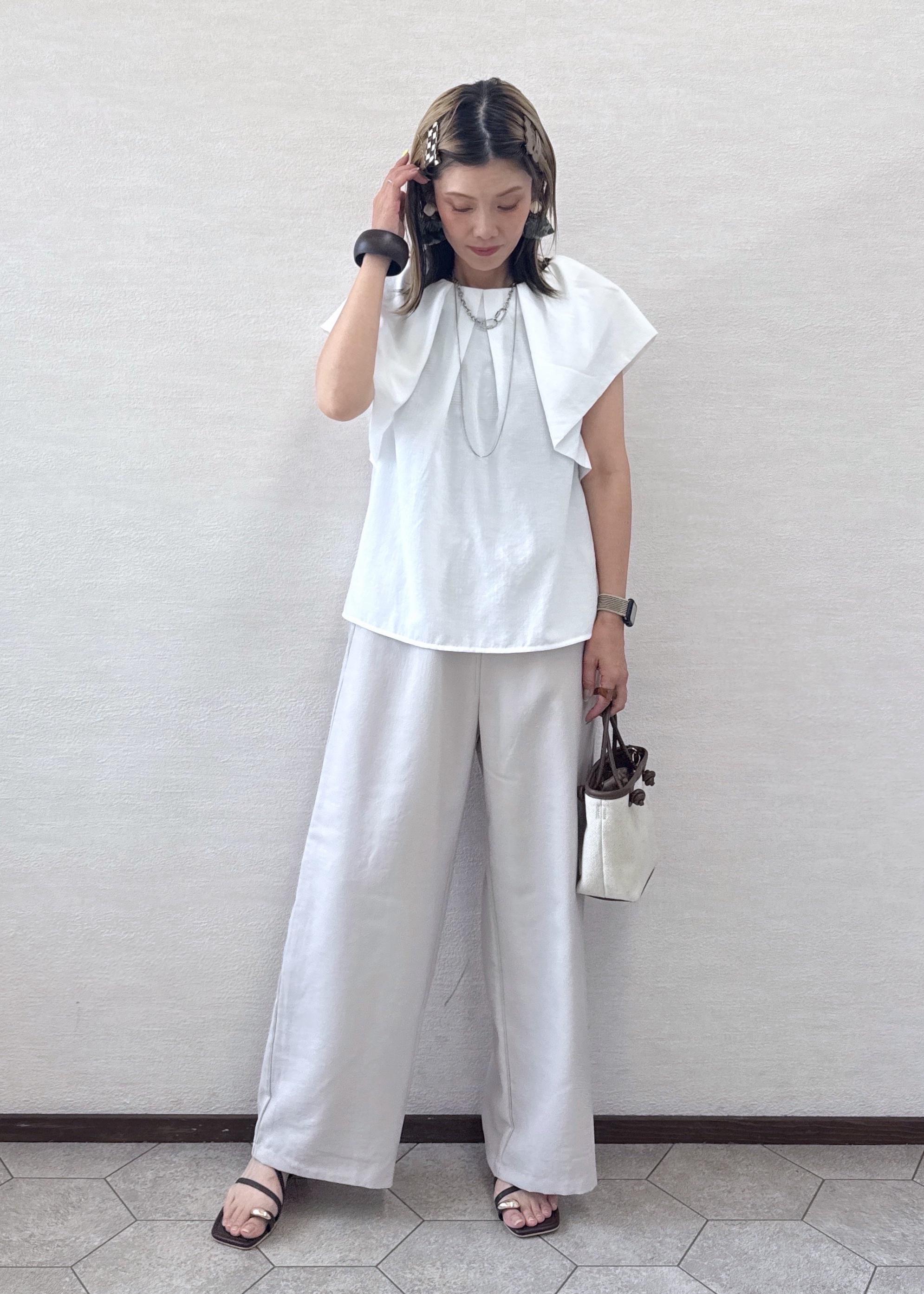 ROPE' PICNICのラッフルスリーブブラウス/通勤対応を使ったコーディネートを紹介します。｜Rakuten Fashion(楽天ファッション／旧楽天ブランドアベニュー)5933302