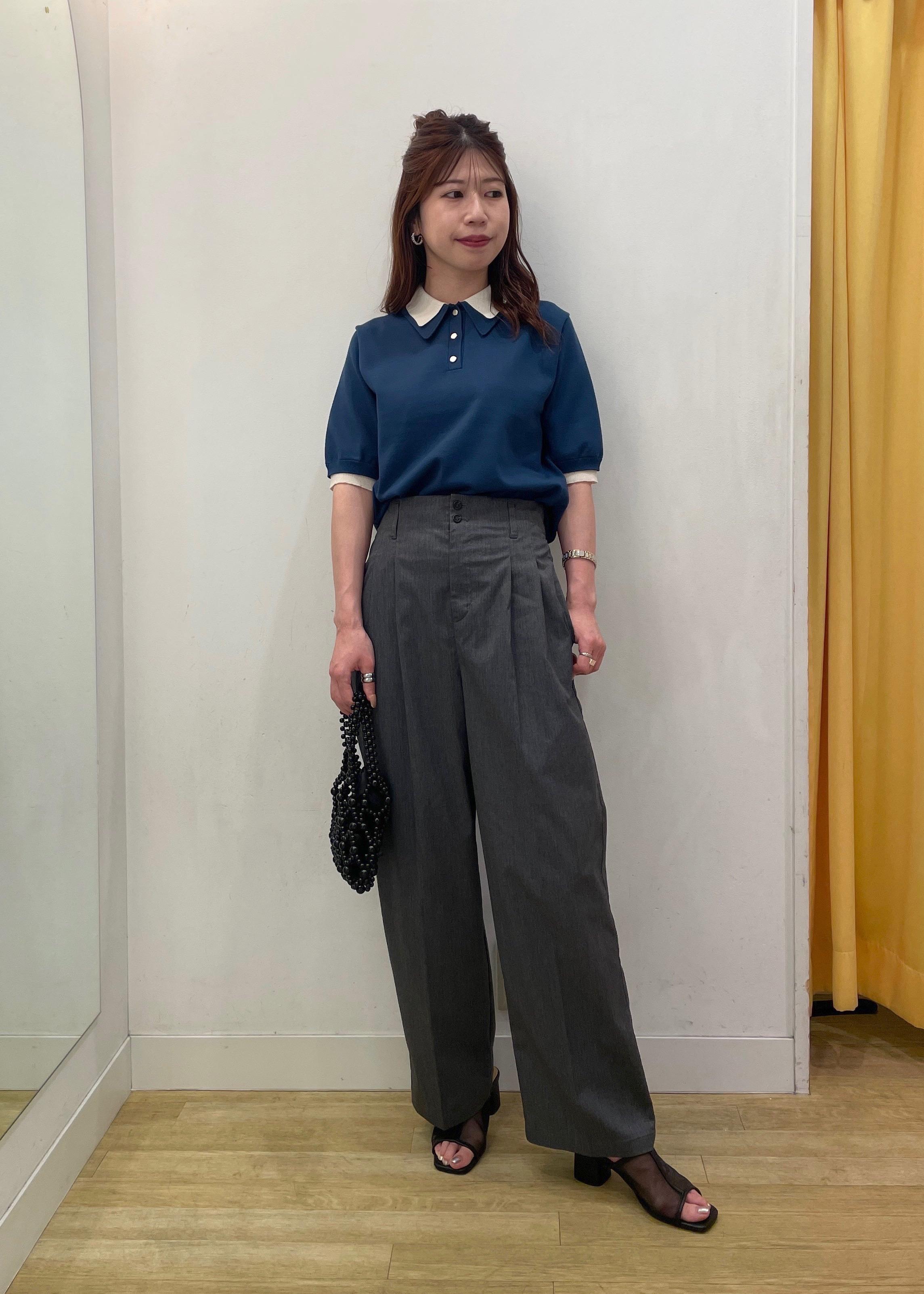 ROPE' PICNICの【UVカット・接触冷感】タックチノワイドパンツを使ったコーディネートを紹介します。｜Rakuten Fashion(楽天ファッション／旧楽天ブランドアベニュー)5933306