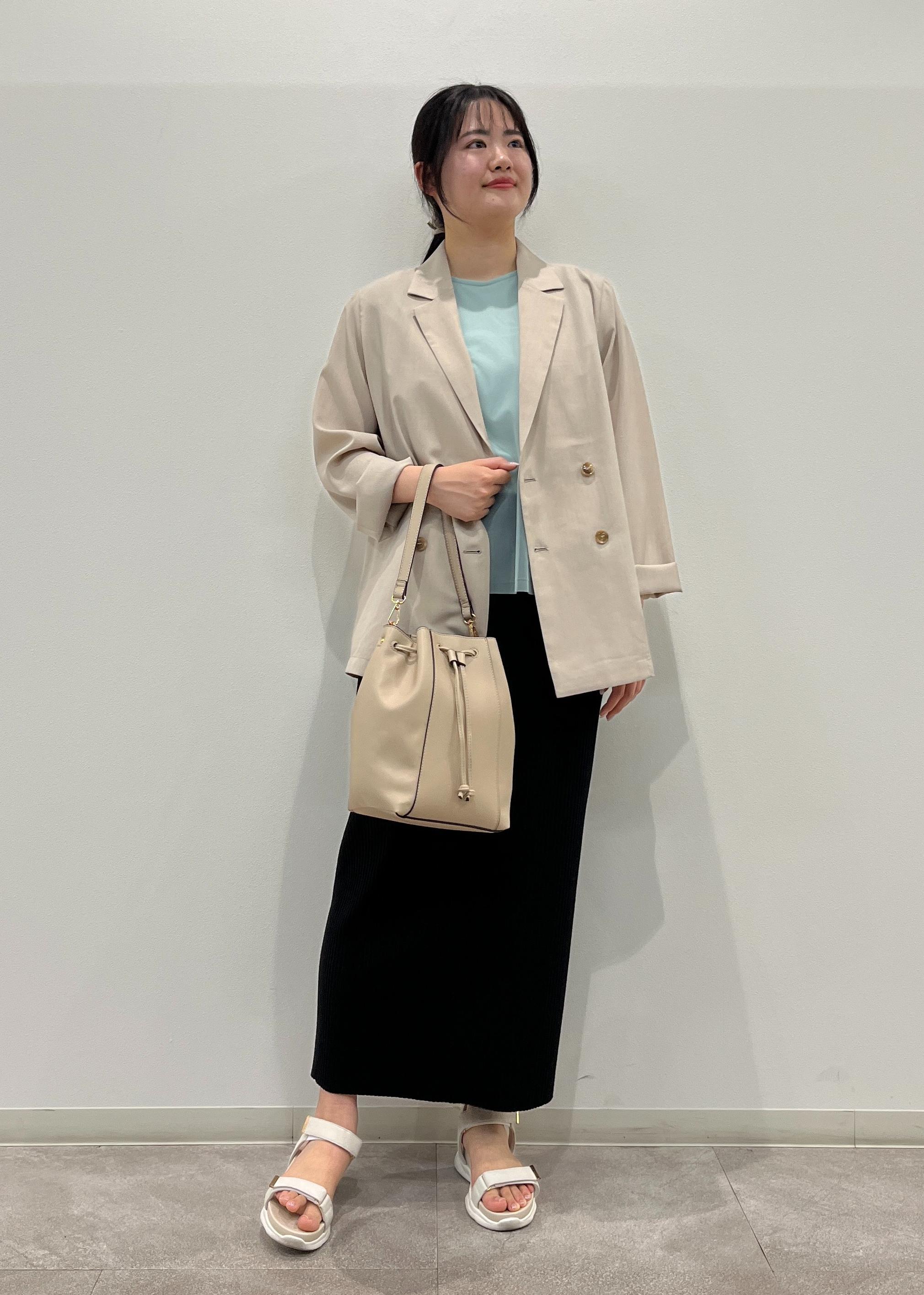 ROPE' PICNICの【UVカット・接触冷感】Cutee チュールレイヤード風フリルトップスを使ったコーディネートを紹介します。｜Rakuten Fashion(楽天ファッション／旧楽天ブランドアベニュー)5934201