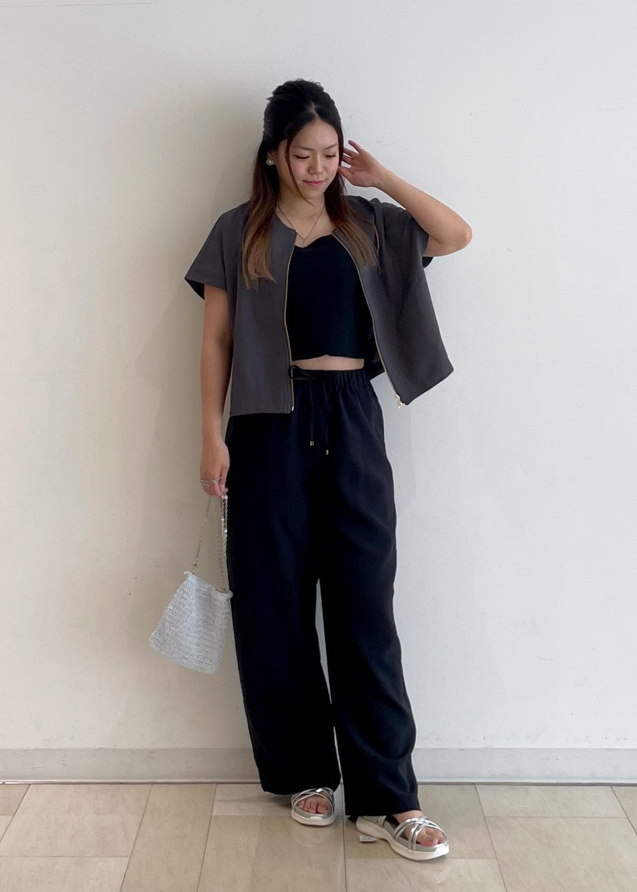 ROPE' PICNICの【emur/エミュール】ジップアップジレを使ったコーディネートを紹介します。｜Rakuten Fashion(楽天ファッション／旧楽天ブランドアベニュー)5934219