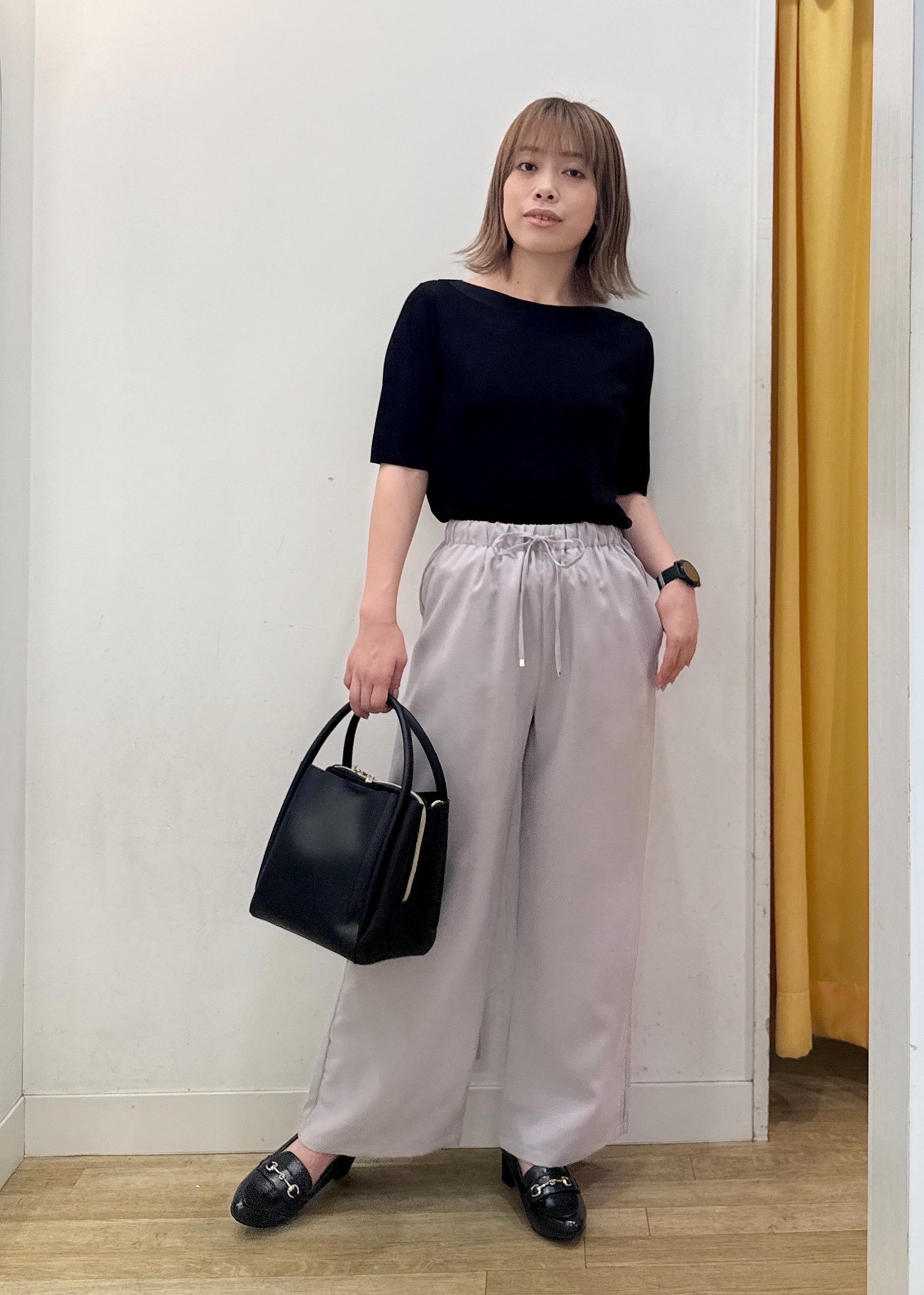 ROPE' PICNICの【UVカット・接触冷感・イージーケア】八方映えニット ボートネックニットプルオーバーを使ったコーディネートを紹介します。｜Rakuten Fashion(楽天ファッション／旧楽天ブランドアベニュー)5934225