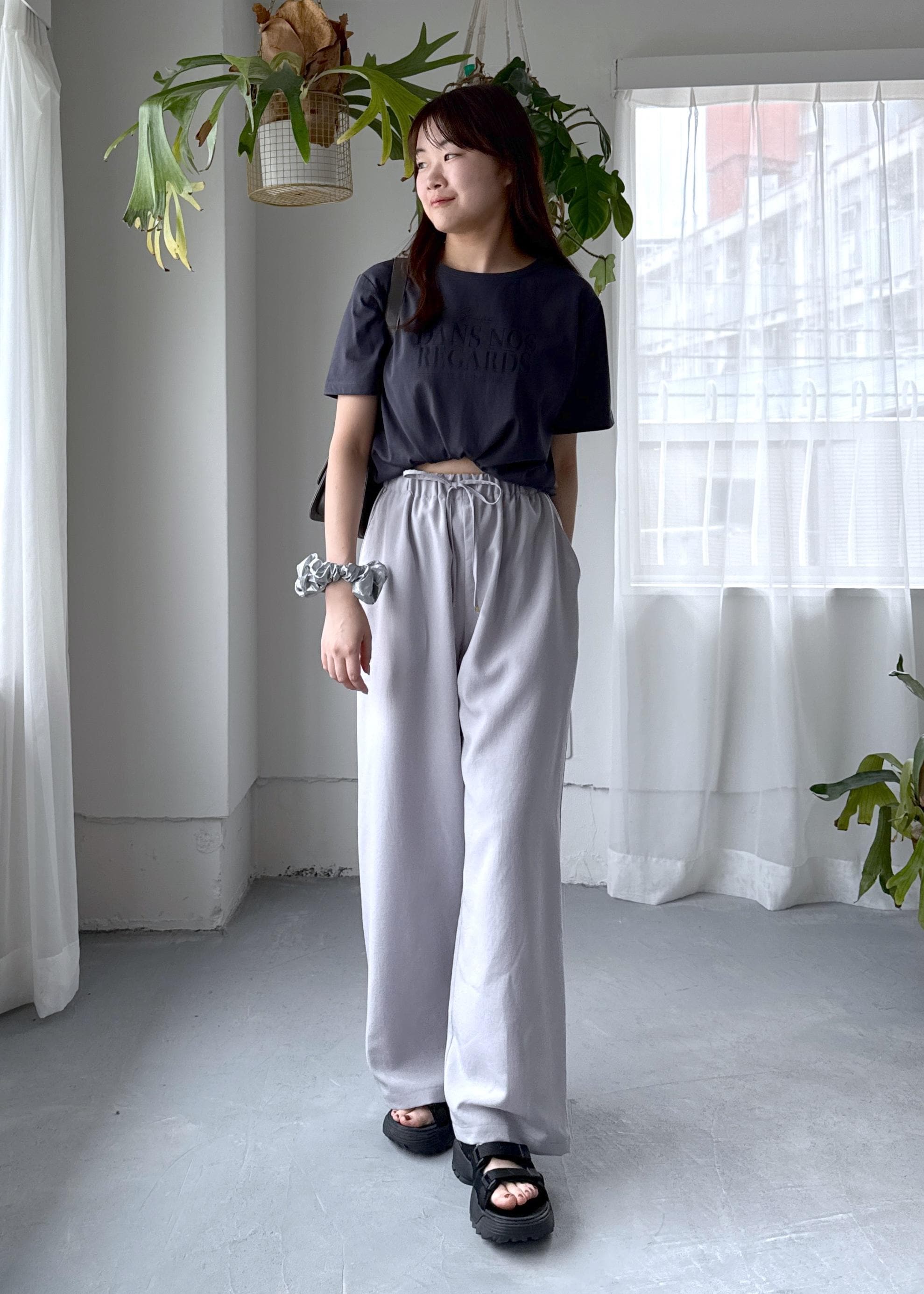 ROPE' PICNICの【UVカット・接触冷感・汗染み加工】フレンチロゴプリントTシャツを使ったコーディネートを紹介します。｜Rakuten Fashion(楽天ファッション／旧楽天ブランドアベニュー)5934253