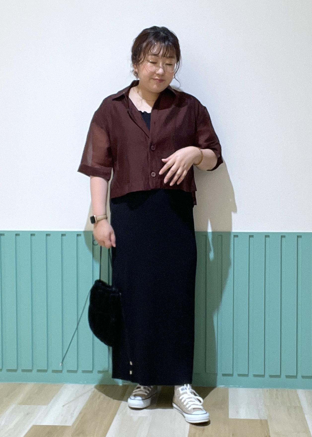 ROPE' PICNICの【新色追加】小柄さん向けサイズあり/トタンテレコアイラインスカートを使ったコーディネートを紹介します。｜Rakuten Fashion(楽天ファッション／旧楽天ブランドアベニュー)5934274