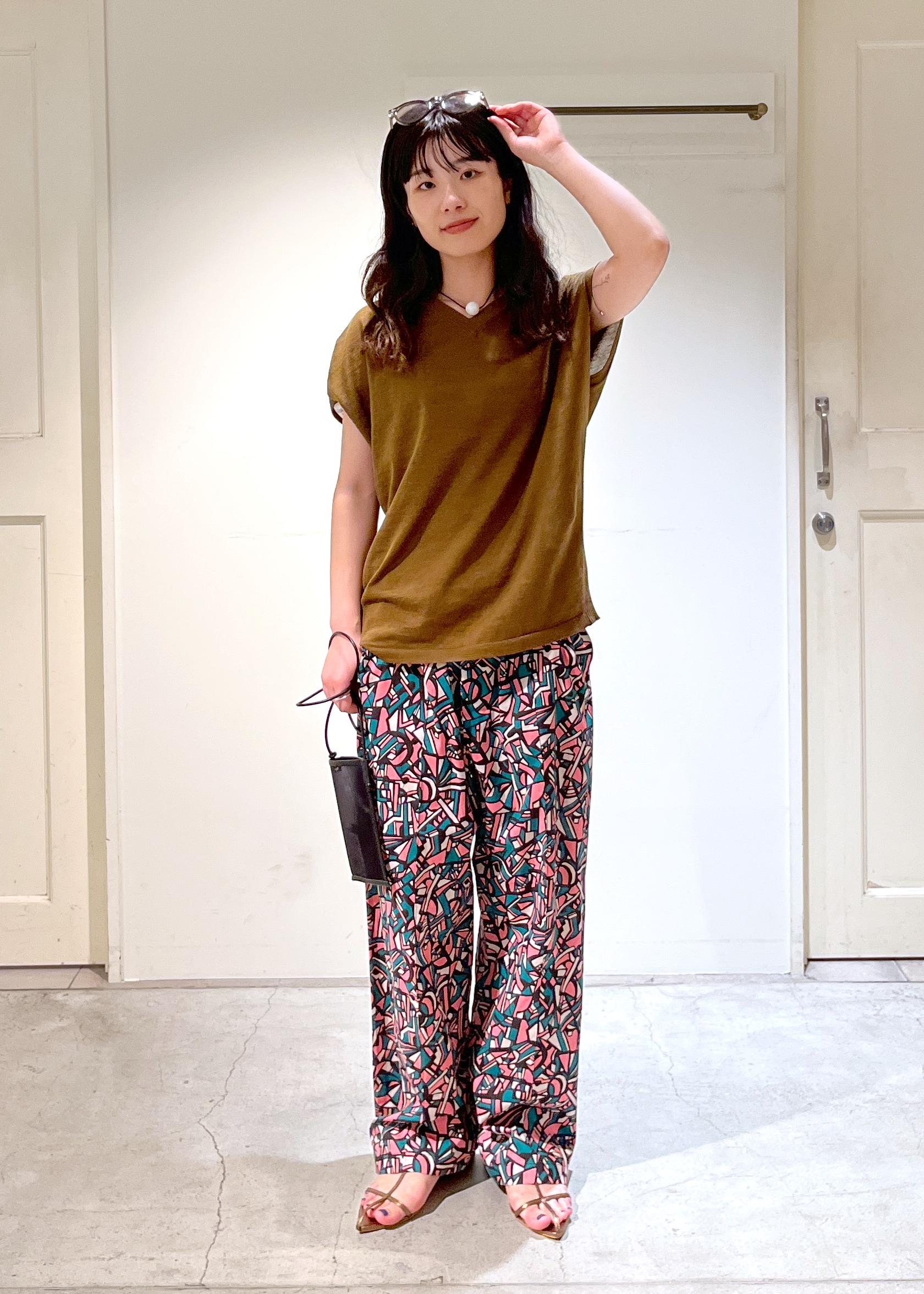SALON adam et rope' | リネンニットベスト2WAYカーディガン[ドライ