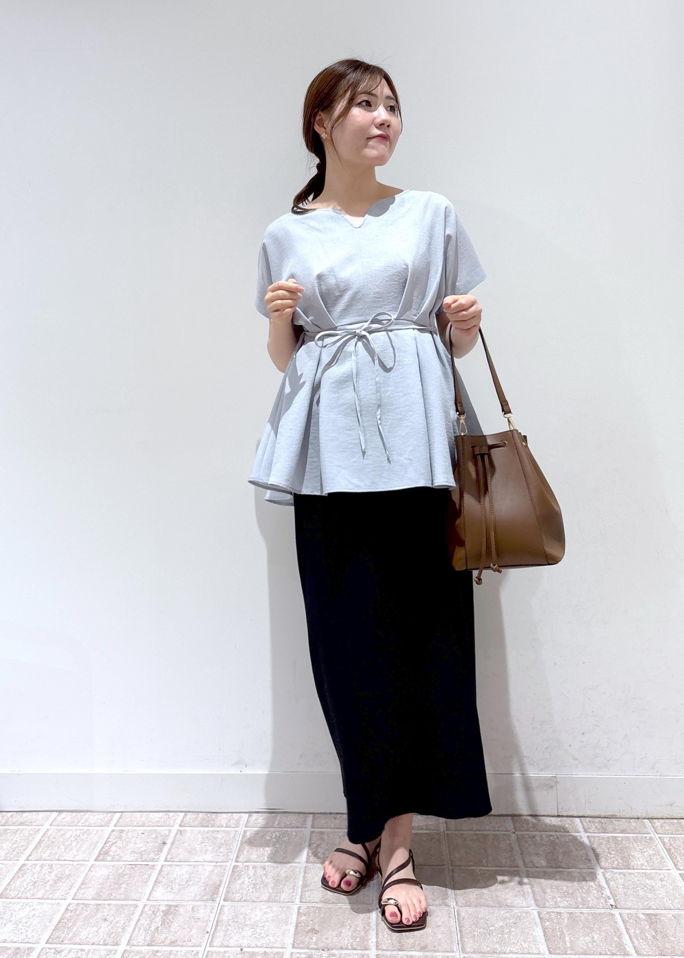 ROPE' PICNICの【接触冷感】ハートネックペプラムブラウスを使ったコーディネートを紹介します。｜Rakuten Fashion(楽天ファッション／旧楽天ブランドアベニュー)5960824