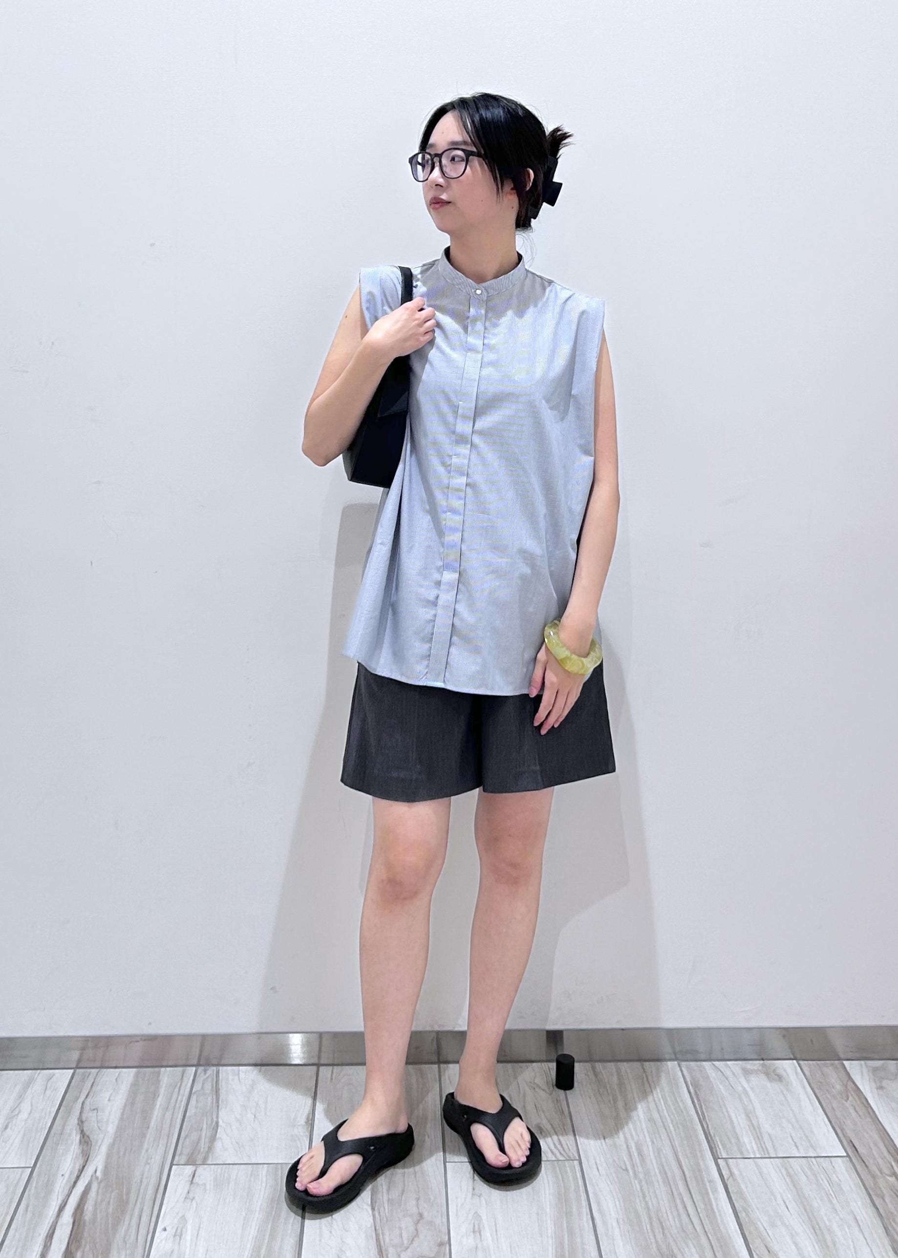 ROPE' PICNICの【UVカット・接触冷感・イージーケア】バンドカラーノースリーブシャツ/通勤対応を使ったコーディネートを紹介します。｜Rakuten Fashion(楽天ファッション／旧楽天ブランドアベニュー)5960857