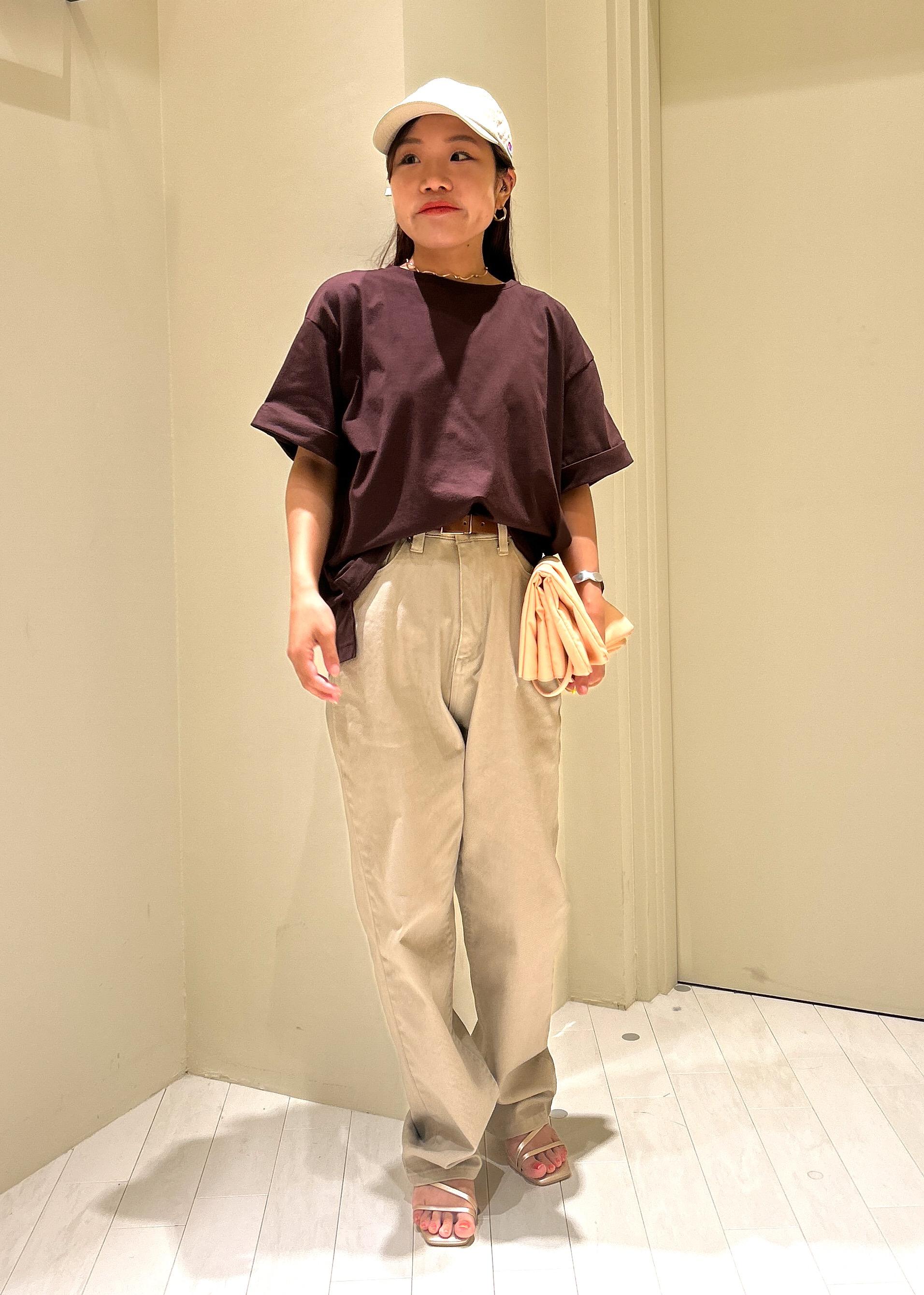 ROPE' PICNICの(entry price)マルチファンクション袖折り返しラウンドヘムteeを使ったコーディネートを紹介します。｜Rakuten Fashion(楽天ファッション／旧楽天ブランドアベニュー)5960880