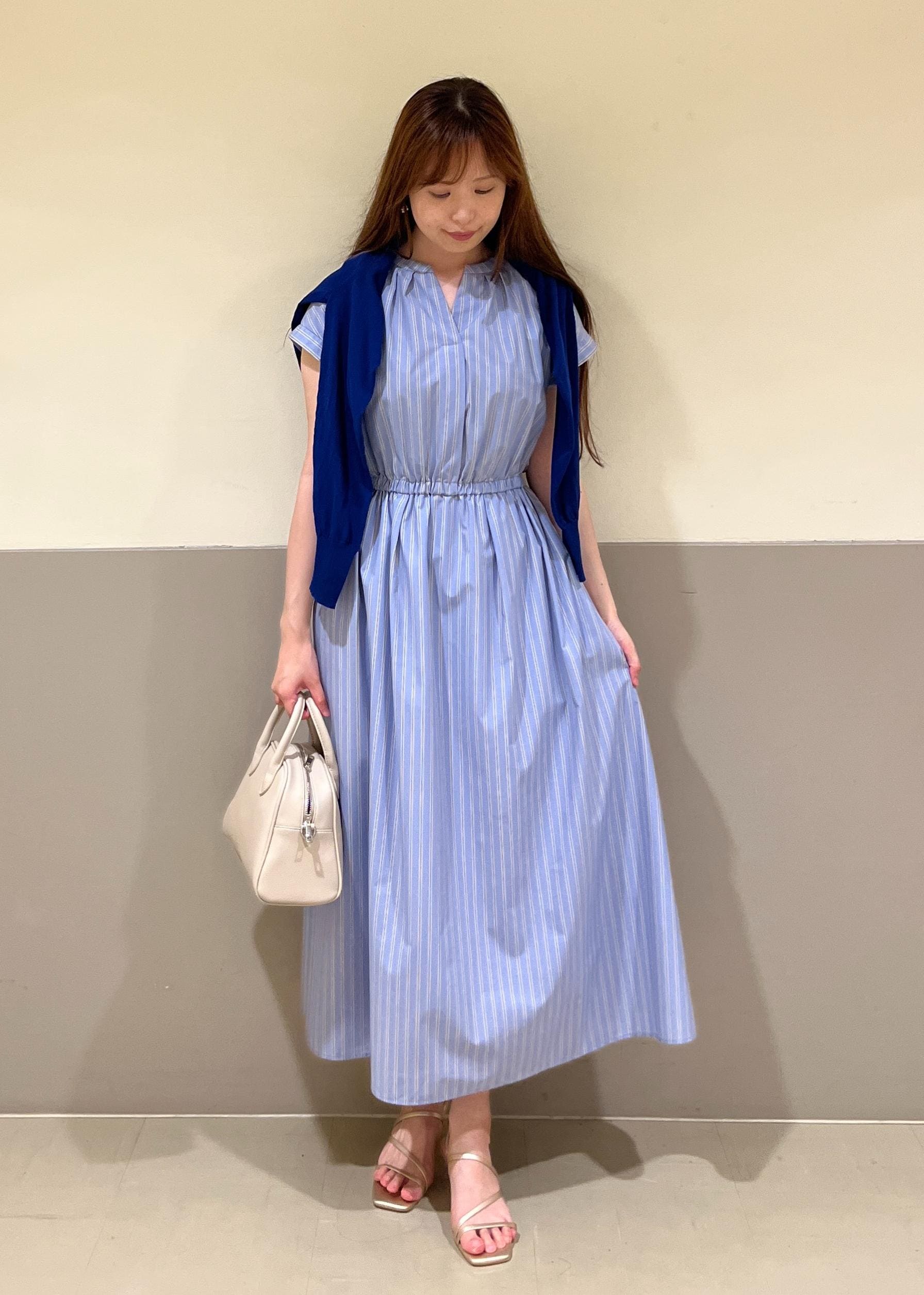 ROPE' PICNICの【UVカット・接触冷感・イージーケア】スキッパーシャツワンピースを使ったコーディネートを紹介します。｜Rakuten Fashion(楽天ファッション／旧楽天ブランドアベニュー)5960883