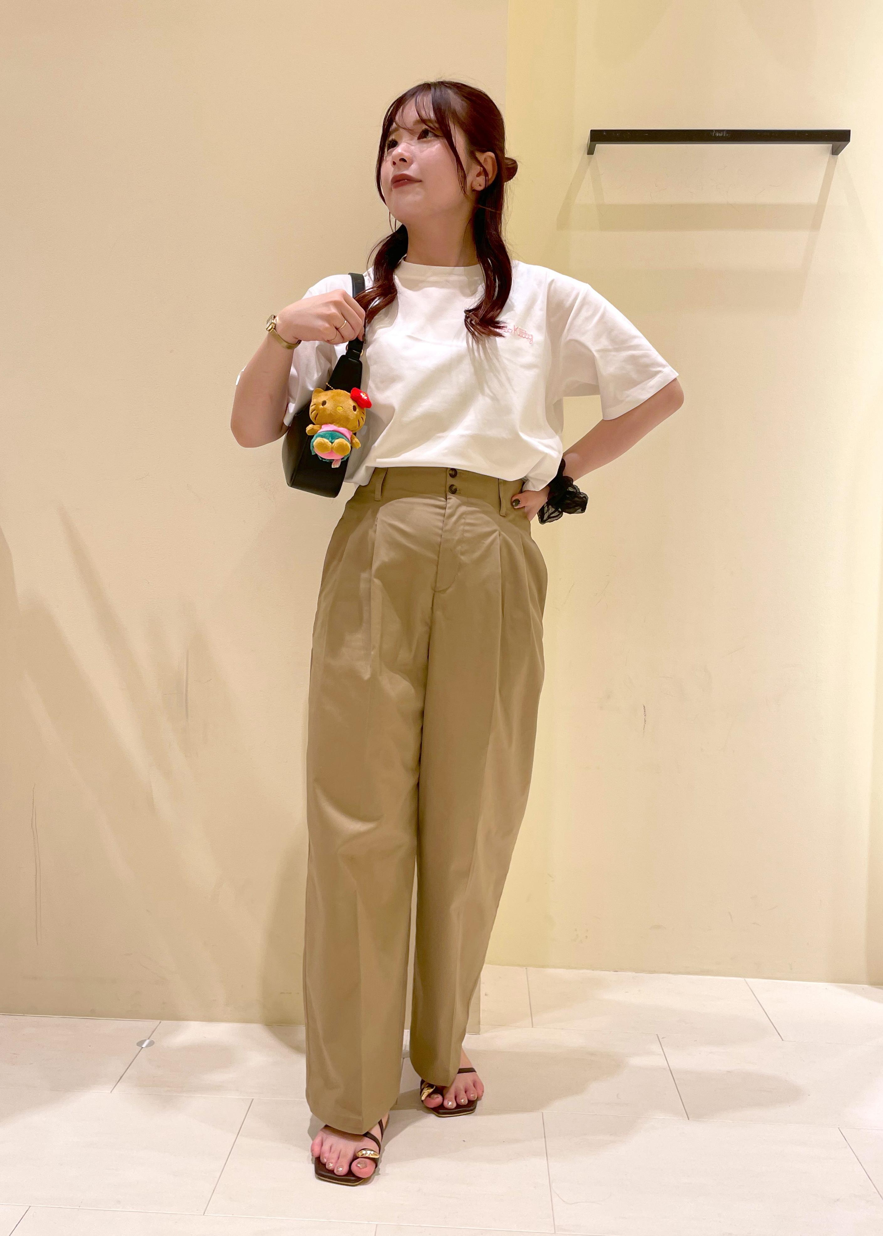 ROPE' PICNICの【UVカット・接触冷感】タックチノワイドパンツを使ったコーディネートを紹介します。｜Rakuten Fashion(楽天ファッション／旧楽天ブランドアベニュー)5960885