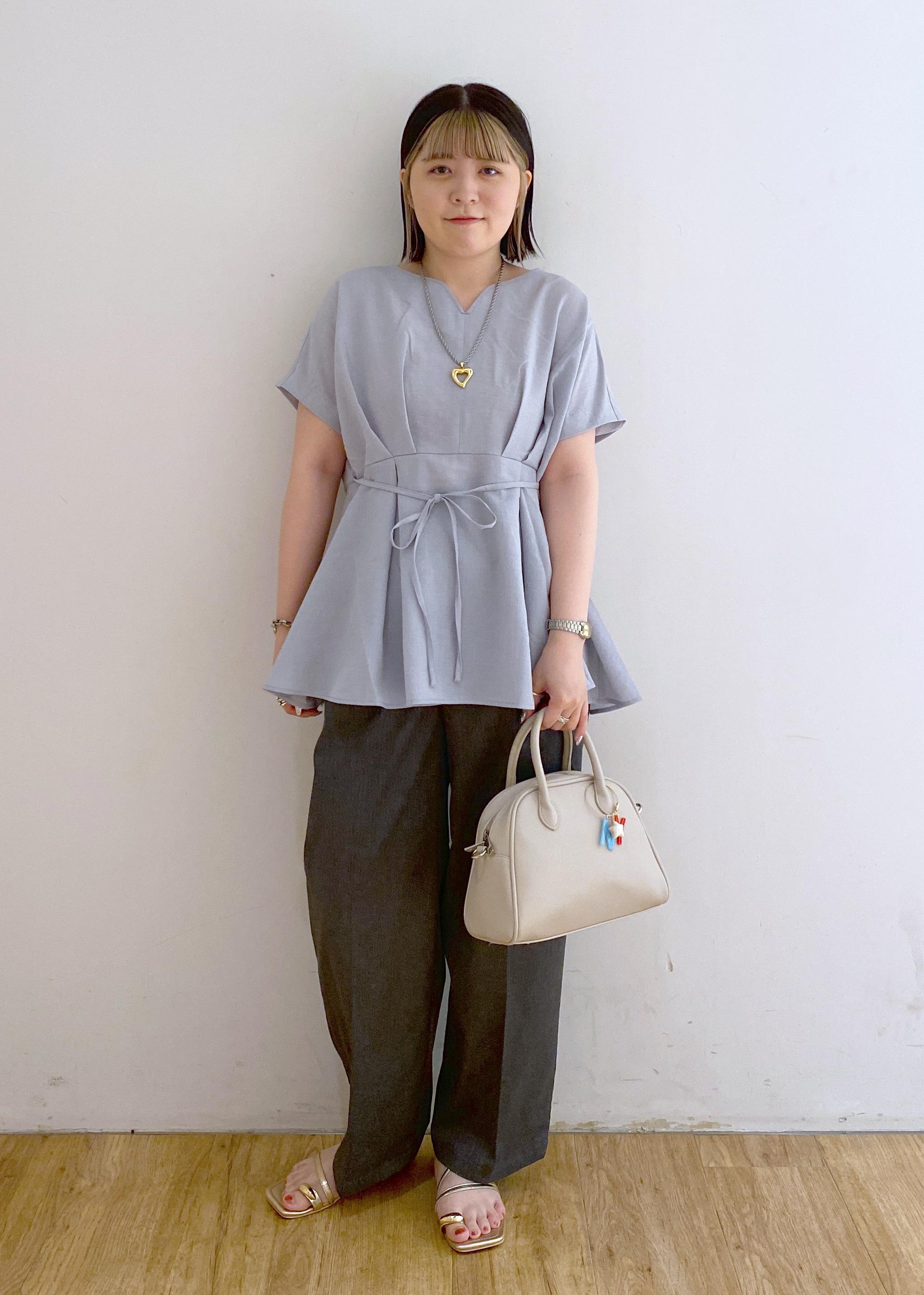 ROPE' PICNICの【接触冷感】ハートネックペプラムブラウスを使ったコーディネートを紹介します。｜Rakuten Fashion(楽天ファッション／旧楽天ブランドアベニュー)5960917