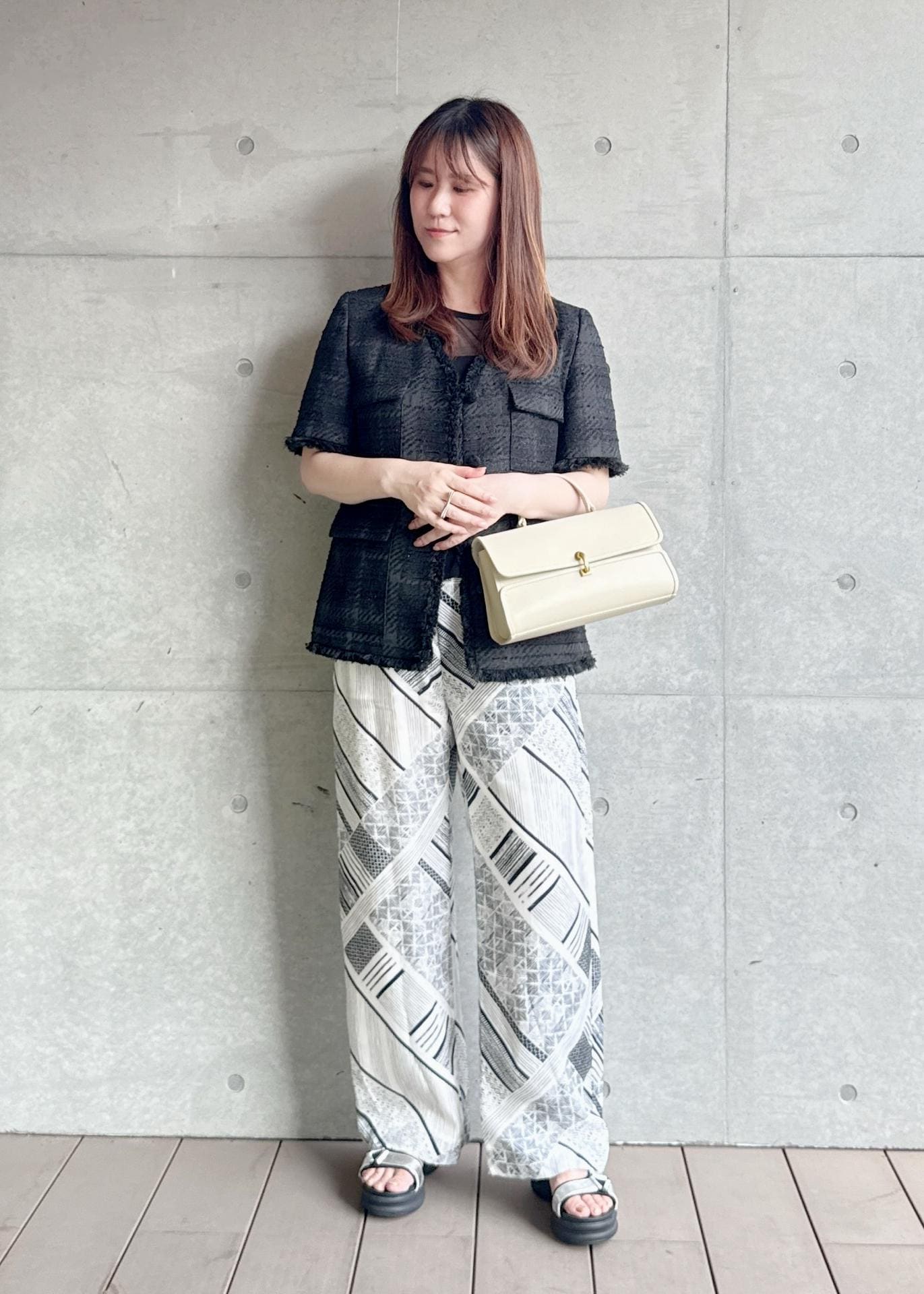 ROPE' | サマーツイードハーフスリーブジャケット | Rakuten Fashion