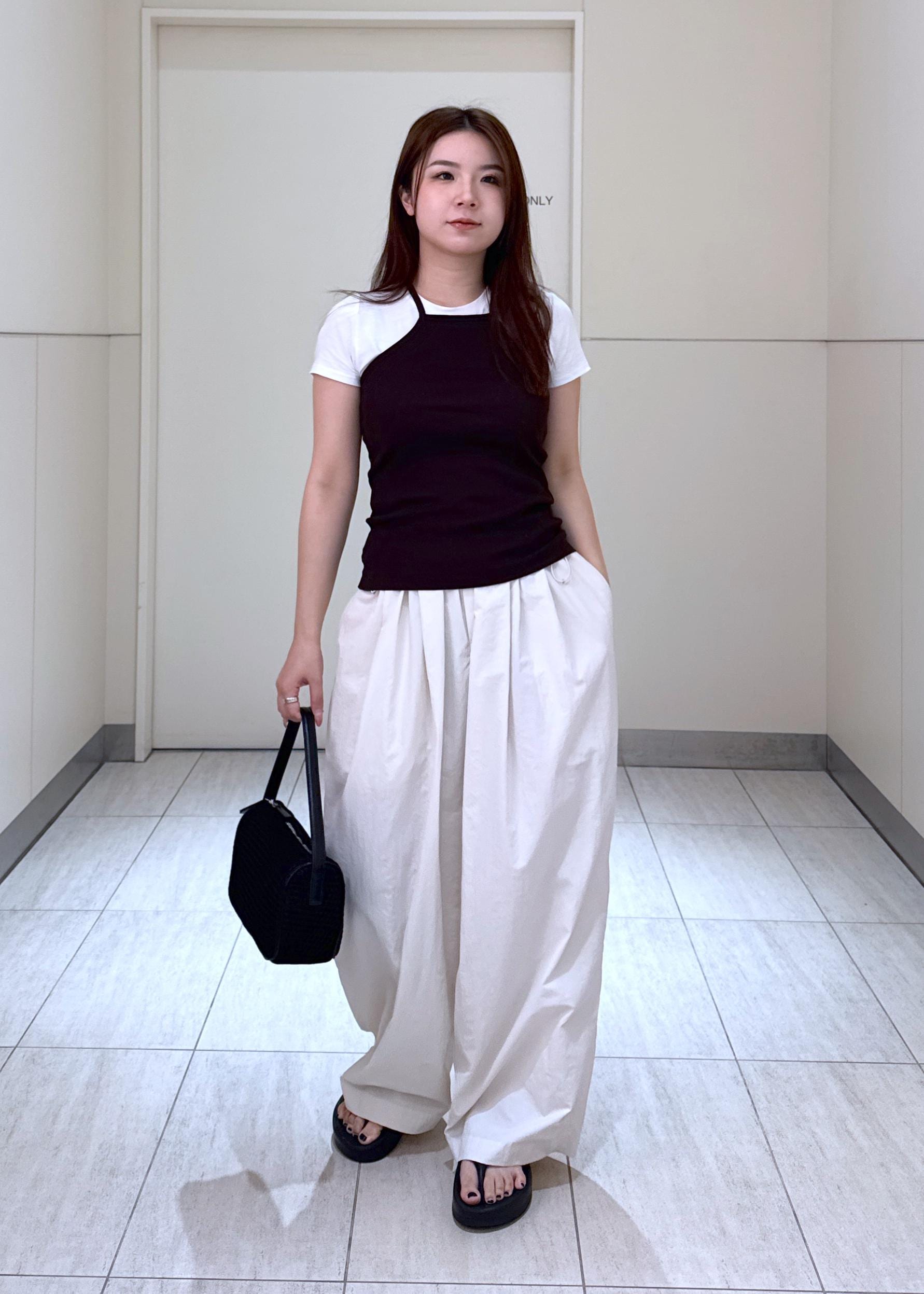 ADAM ET ROPE' | 【定番人気】撥水ナイロンイージーパンツ | Rakuten
