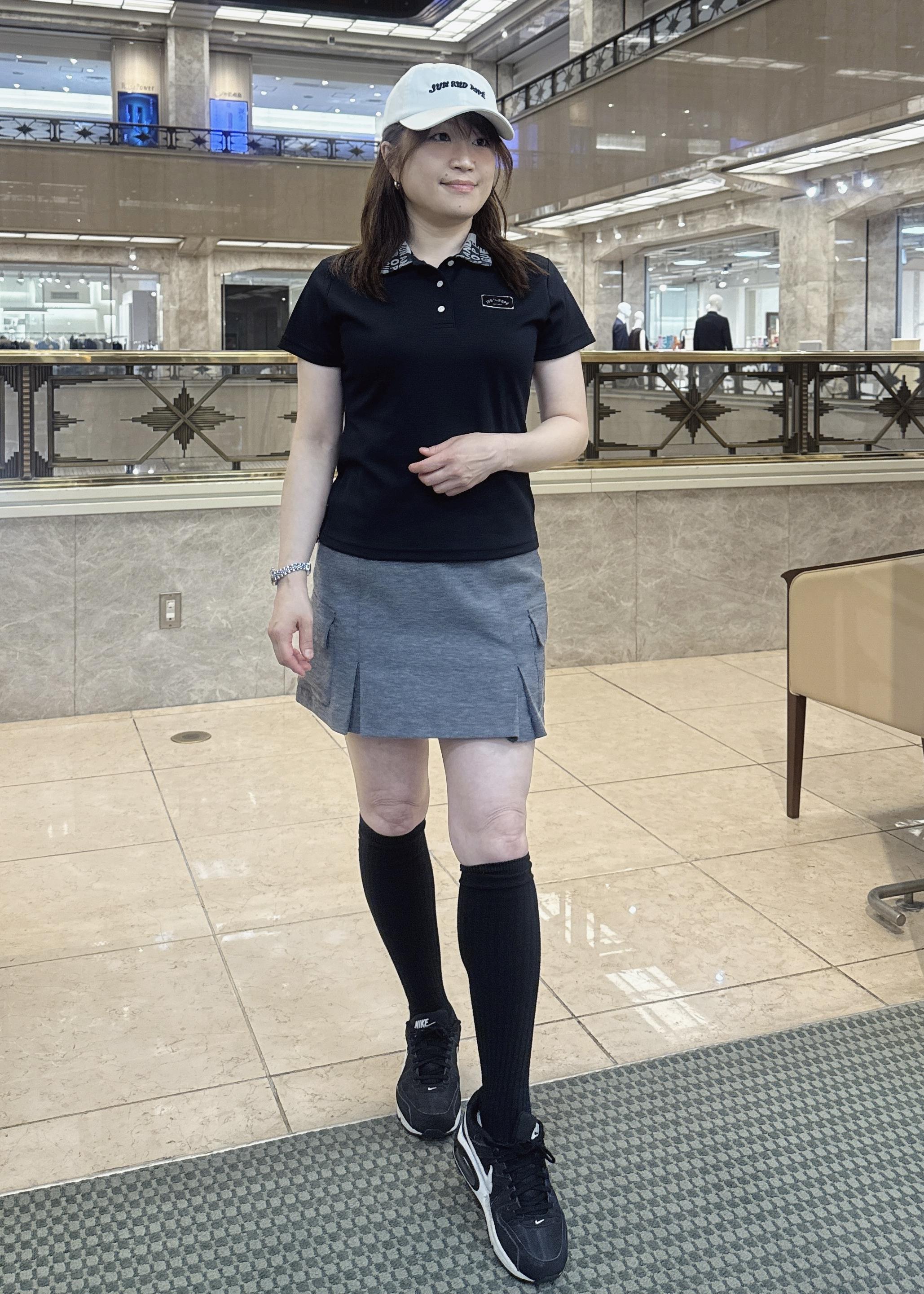 ラメ使い衿付き長袖リブニット ラメ使い衿付き長袖リブニット｜J'aDoRe JUN ONLINE OUTLET