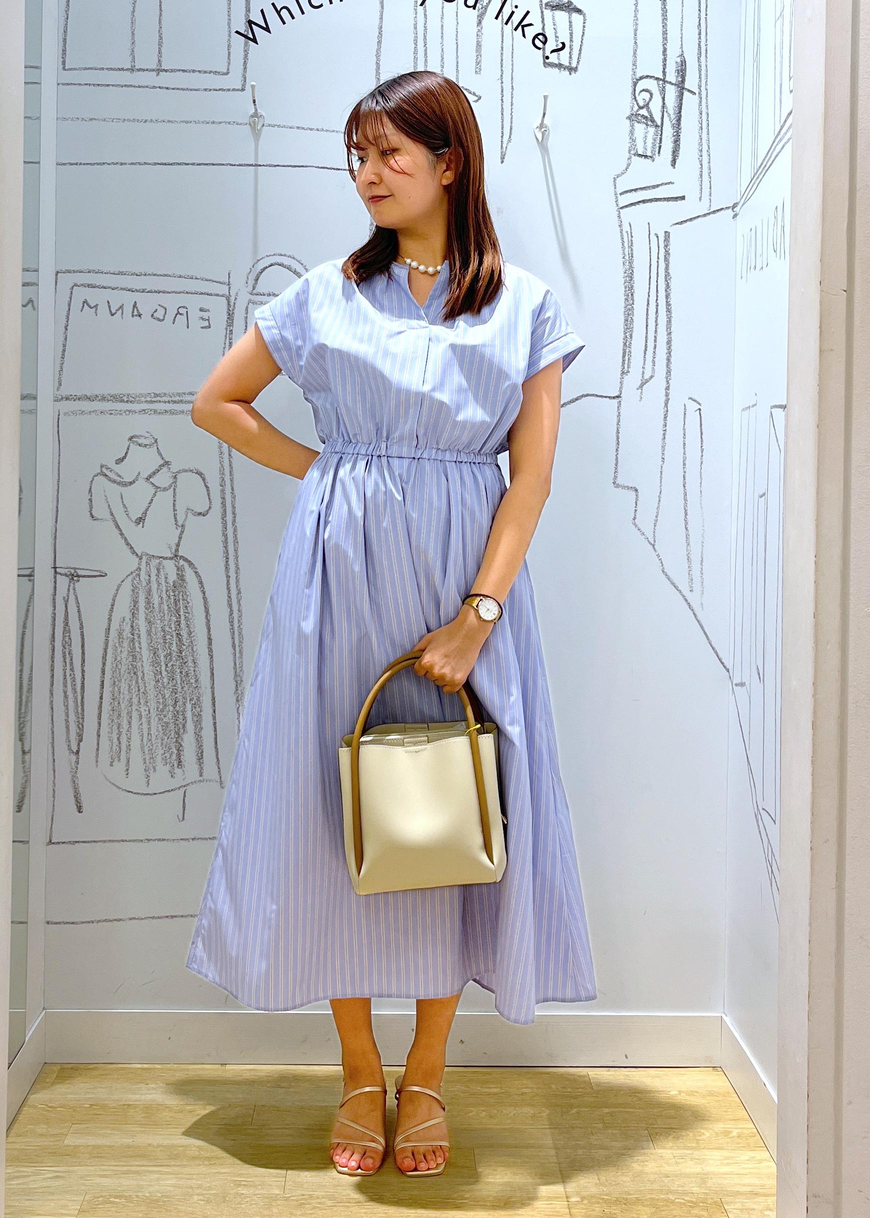 ROPE' PICNICの【UVカット・接触冷感・イージーケア】スキッパーシャツワンピースを使ったコーディネートを紹介します。｜Rakuten Fashion(楽天ファッション／旧楽天ブランドアベニュー)5994025