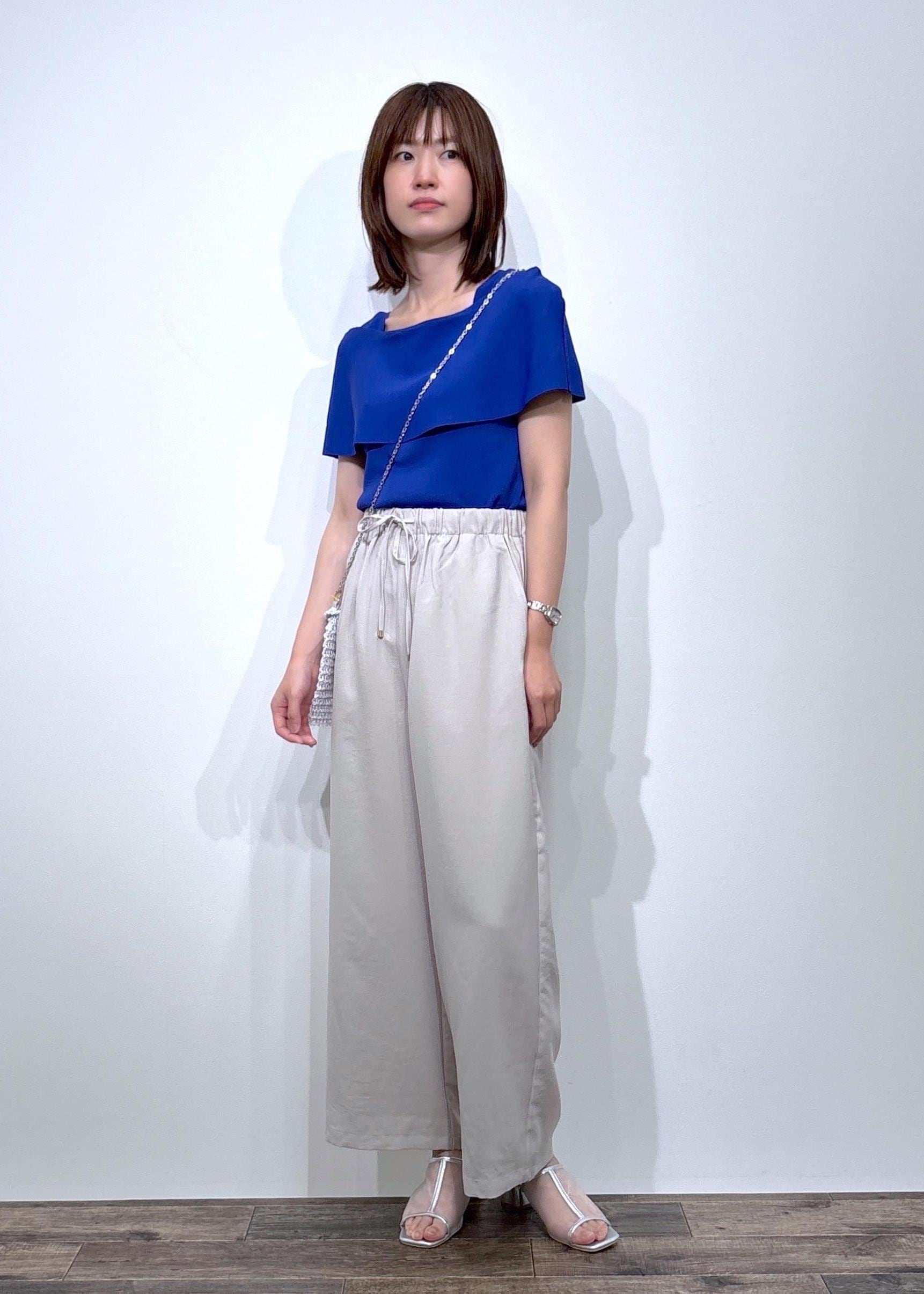 ROPE' PICNICの【UVカット・接触冷感・イージーケア】八方映えニット ケープニットプルオーバーを使ったコーディネートを紹介します。｜Rakuten Fashion(楽天ファッション／旧楽天ブランドアベニュー)6028786