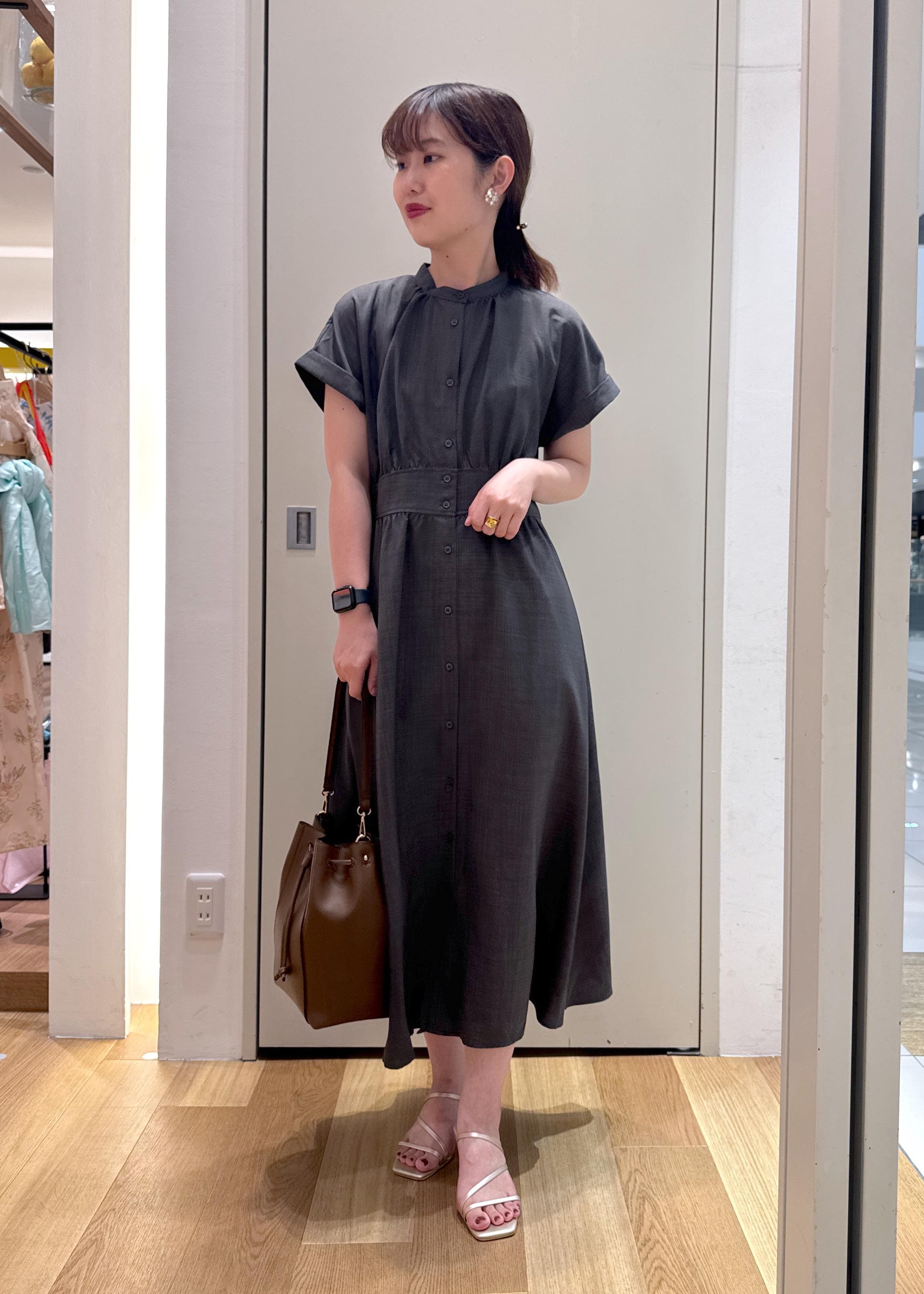 ROPE' PICNICのナローストラップキトゥンヒールサンダルを使ったコーディネートを紹介します。｜Rakuten Fashion(楽天ファッション／旧楽天ブランドアベニュー)6028855