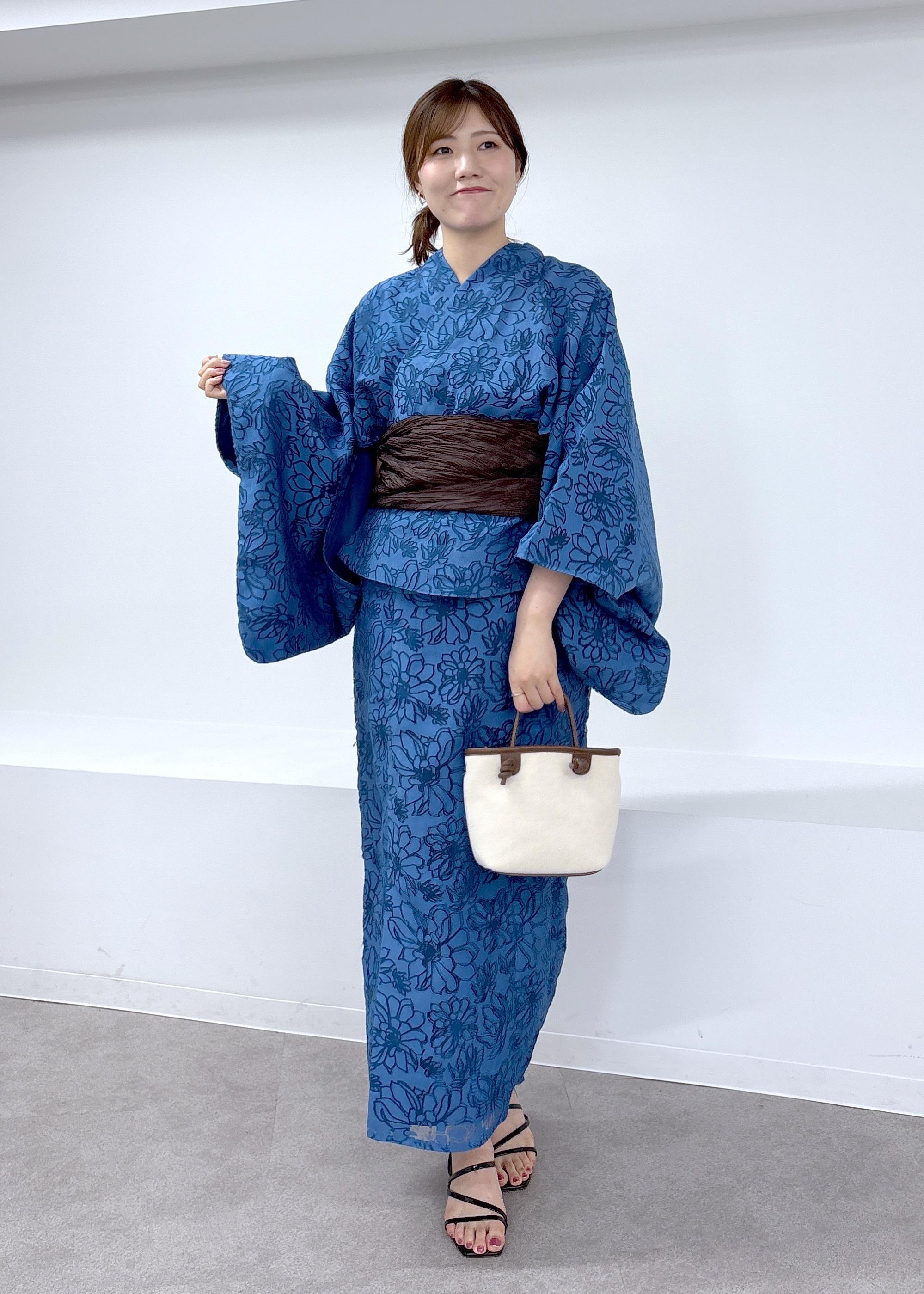 ROPE' PICNICの【emur/エミュール】1人で着られる浴衣キャミワンピースセットを使ったコーディネートを紹介します。｜Rakuten Fashion(楽天ファッション／旧楽天ブランドアベニュー)6028850