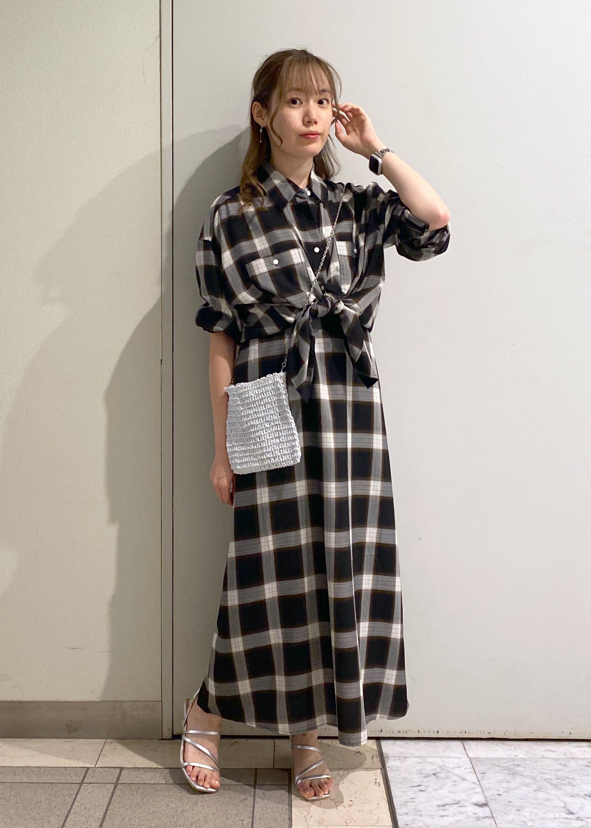 ROPE' PICNICのオンブレチェックシャツ/UVケアを使ったコーディネートを紹介します。｜Rakuten Fashion(楽天ファッション／旧楽天ブランドアベニュー)6028880