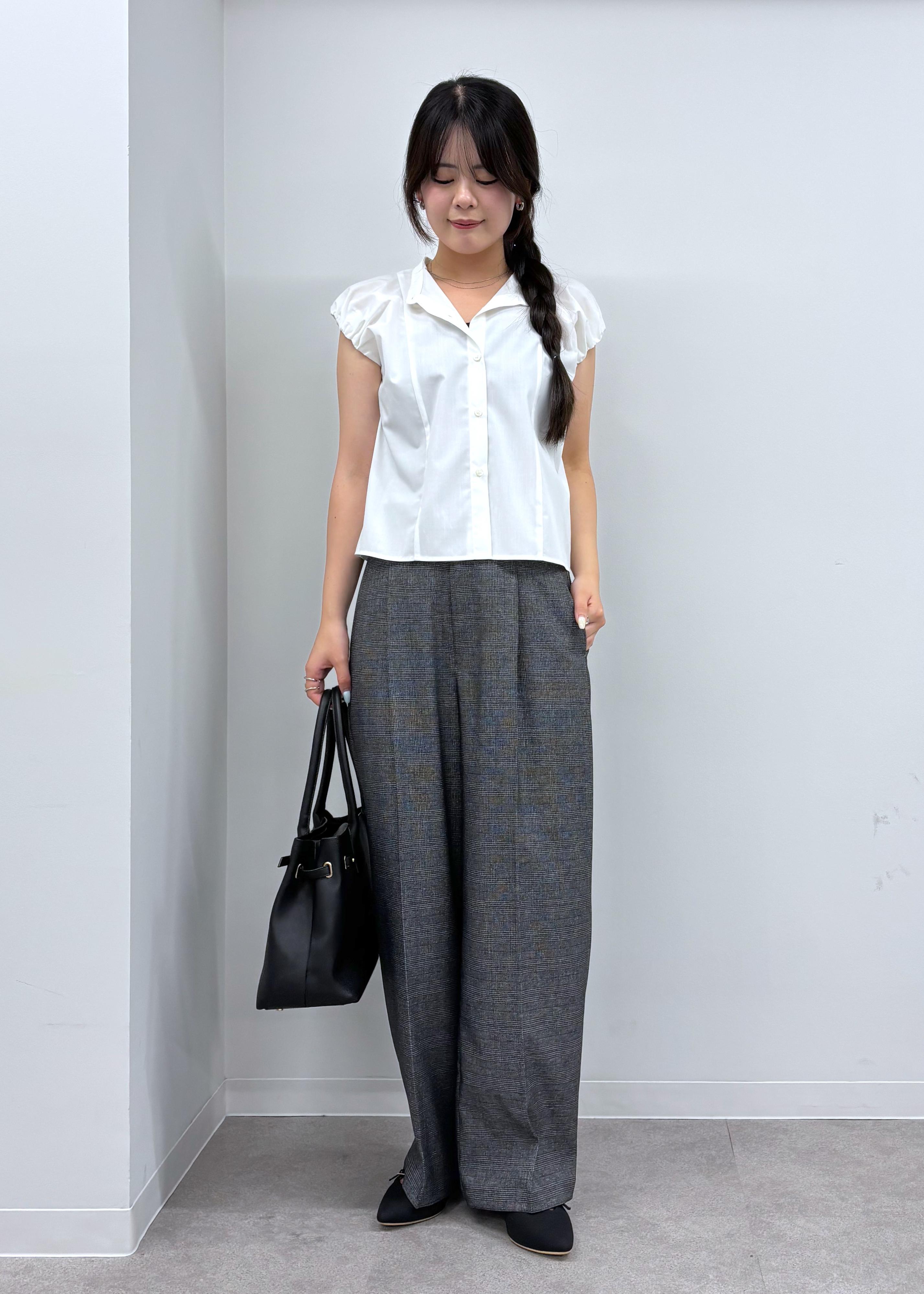 ROPE' PICNICの着丈が選べるバルーンスリーブシャツブラウス/イージーケアを使ったコーディネートを紹介します。｜Rakuten Fashion(楽天ファッション／旧楽天ブランドアベニュー)6028893