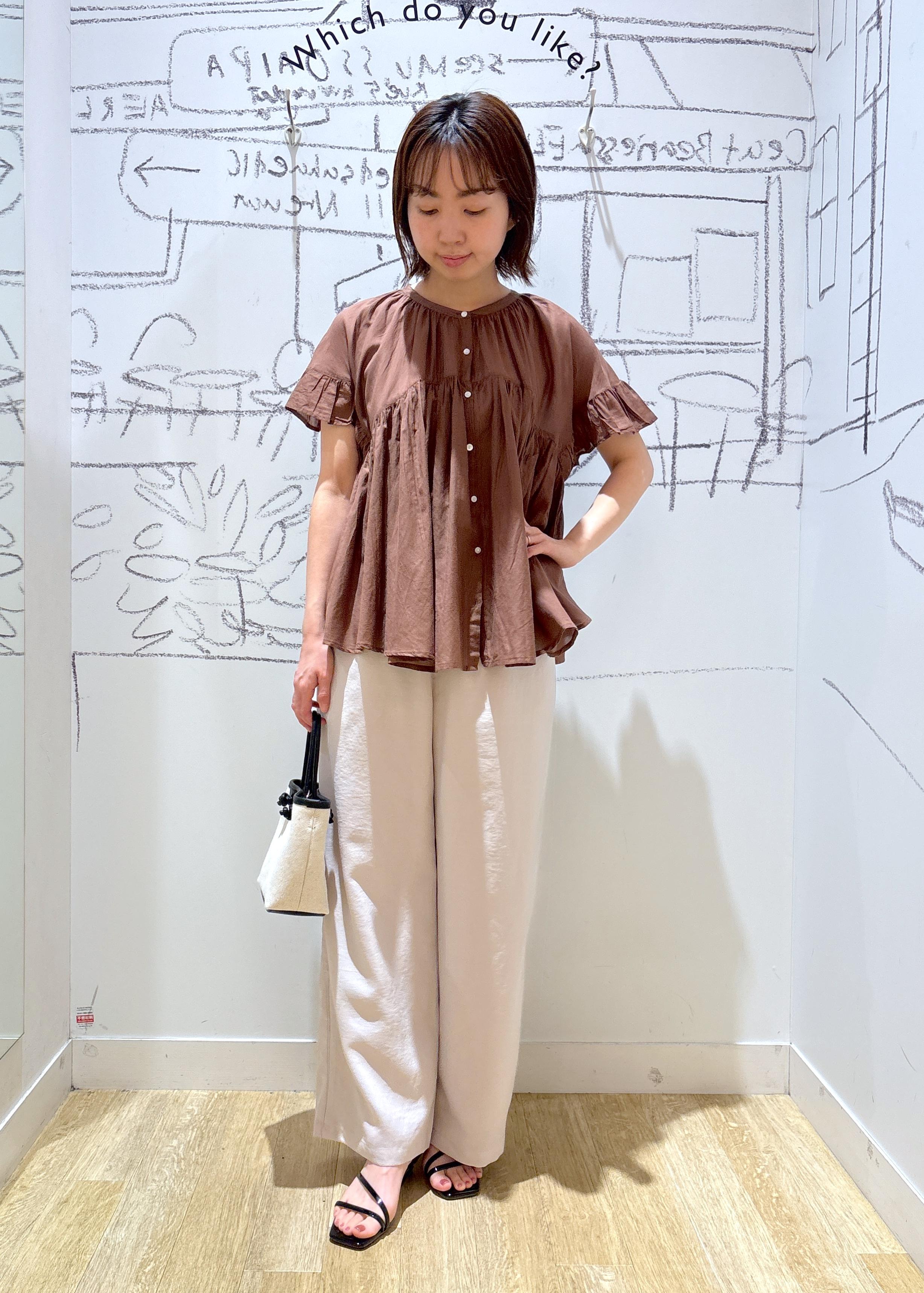 ROPE' PICNICの【吸水速乾・防シワ】エフォートレスリラックスイージーワイドパンツを使ったコーディネートを紹介します。｜Rakuten Fashion(楽天ファッション／旧楽天ブランドアベニュー)6028912