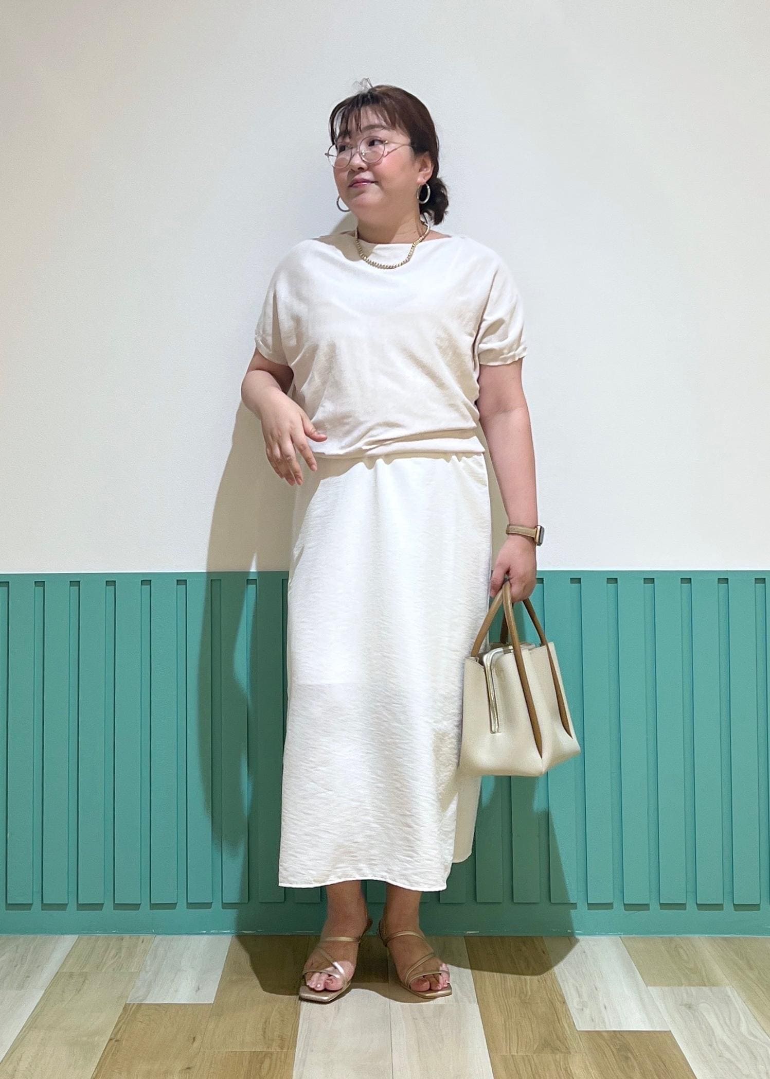 ROPE' PICNICの【UVケア・遮熱】Comfort Seriesコンフォートシリーズ/Vネックキャミワンピースを使ったコーディネートを紹介します。｜Rakuten Fashion(楽天ファッション／旧楽天ブランドアベニュー)6028914