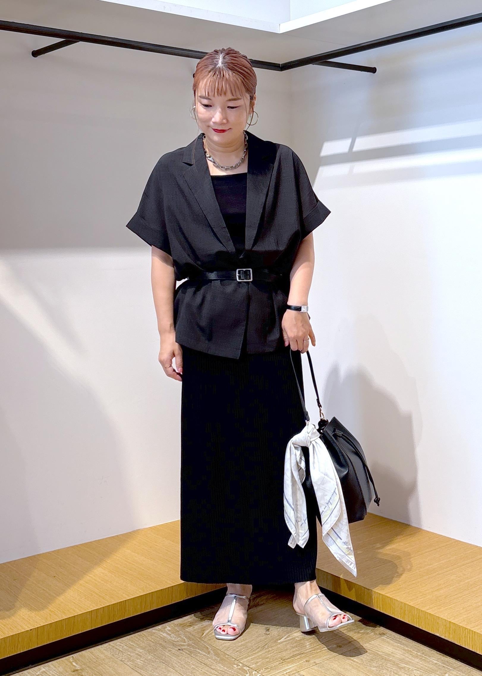 ROPE' PICNICの【新色追加】小柄さん向けサイズあり/トタンテレコアイラインスカートを使ったコーディネートを紹介します。｜Rakuten Fashion(楽天ファッション／旧楽天ブランドアベニュー)6028908