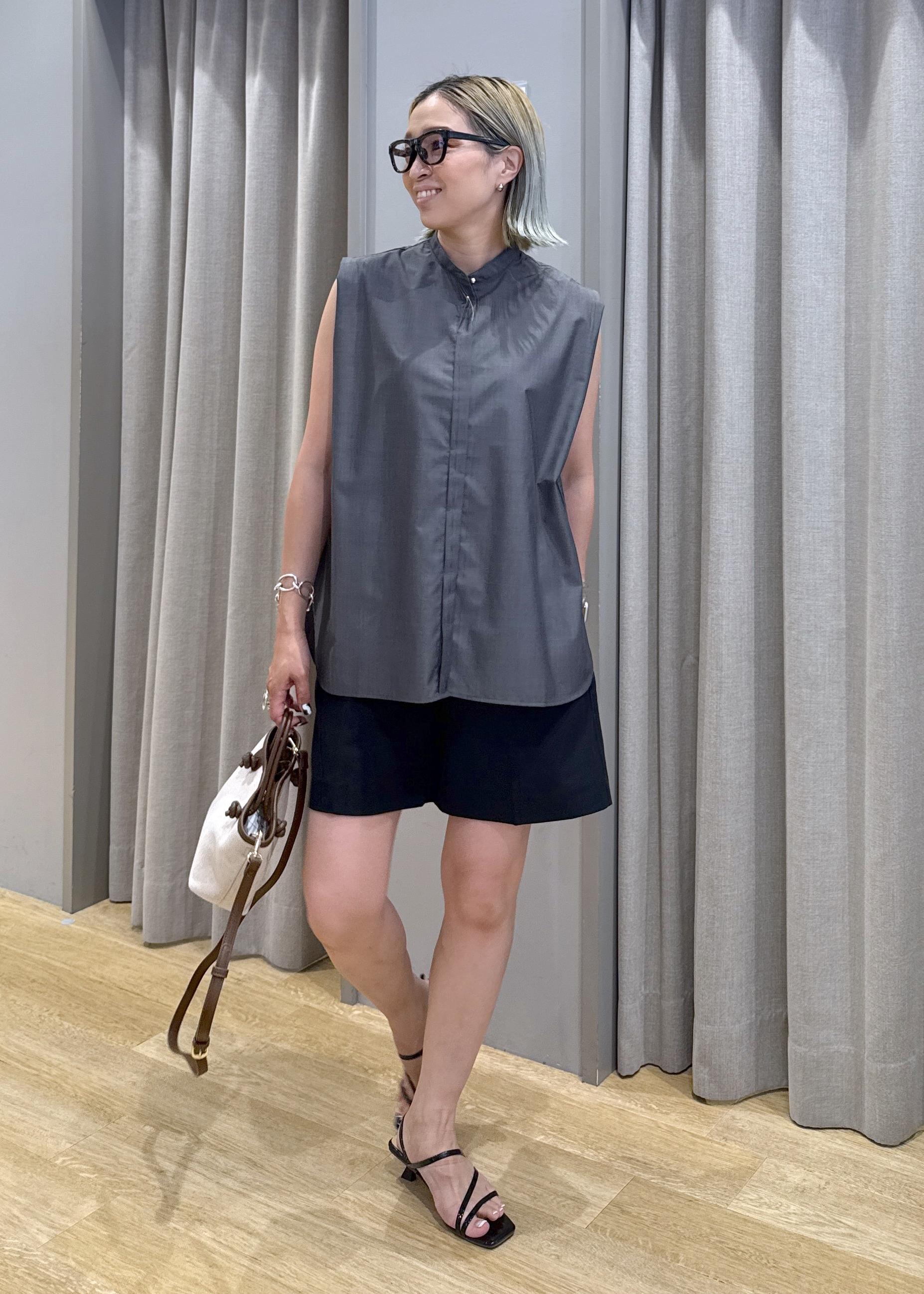 ROPE' PICNICのハーフタックパンツを使ったコーディネートを紹介します。｜Rakuten Fashion(楽天ファッション／旧楽天ブランドアベニュー)6028900