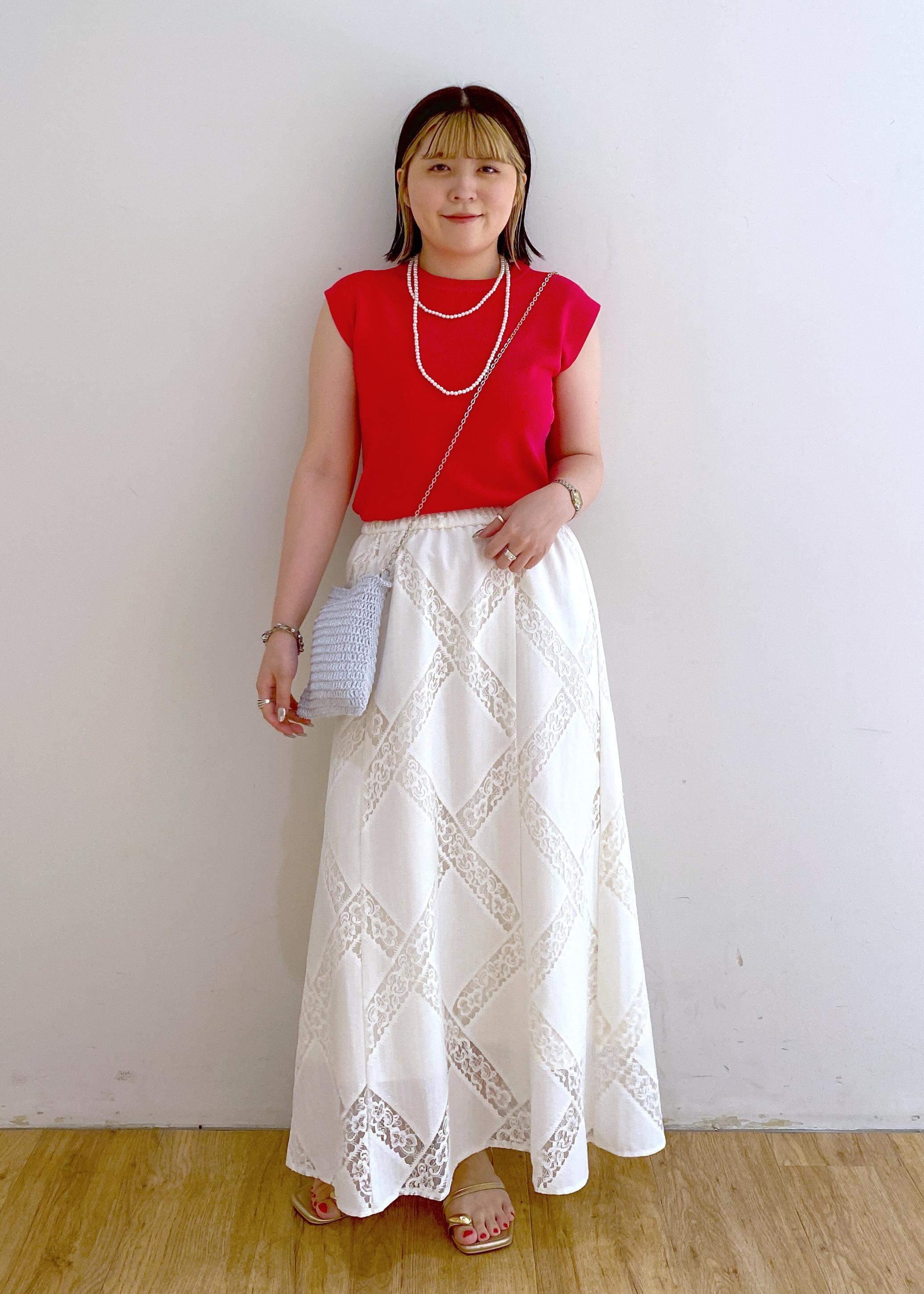 ROPE' PICNICの【UVカット・接触冷感・イージーケア】八方映えニット ゼロスリーブニットプルオーバーを使ったコーディネートを紹介します。｜Rakuten Fashion(楽天ファッション／旧楽天ブランドアベニュー)6028987