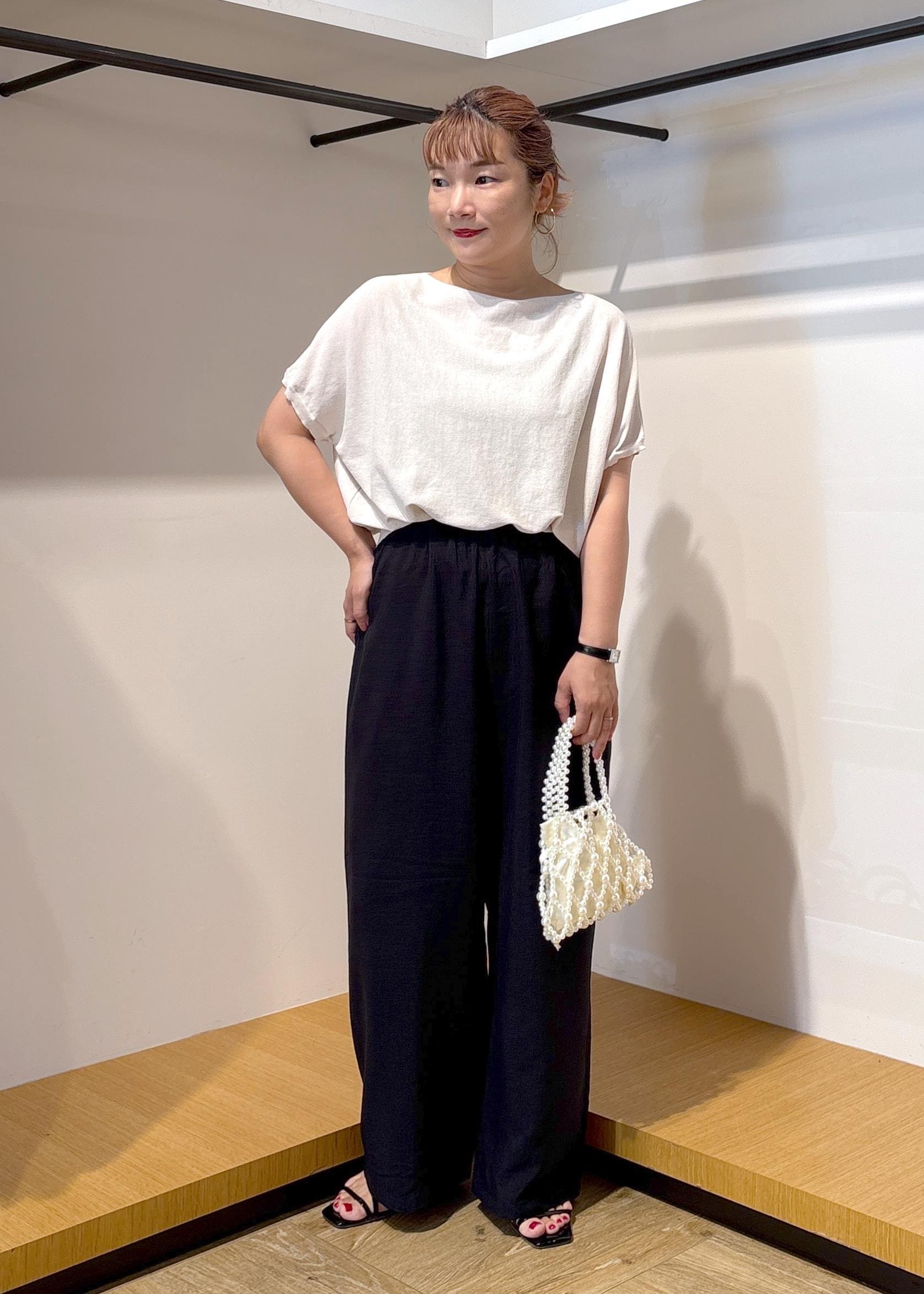 ROPE' PICNICの【UVカット・吸水速乾・遮熱】Comfort Seriesコンフォートシリーズ/二の腕が隠れるニットを使ったコーディネートを紹介します。｜Rakuten Fashion(楽天ファッション／旧楽天ブランドアベニュー)6028988