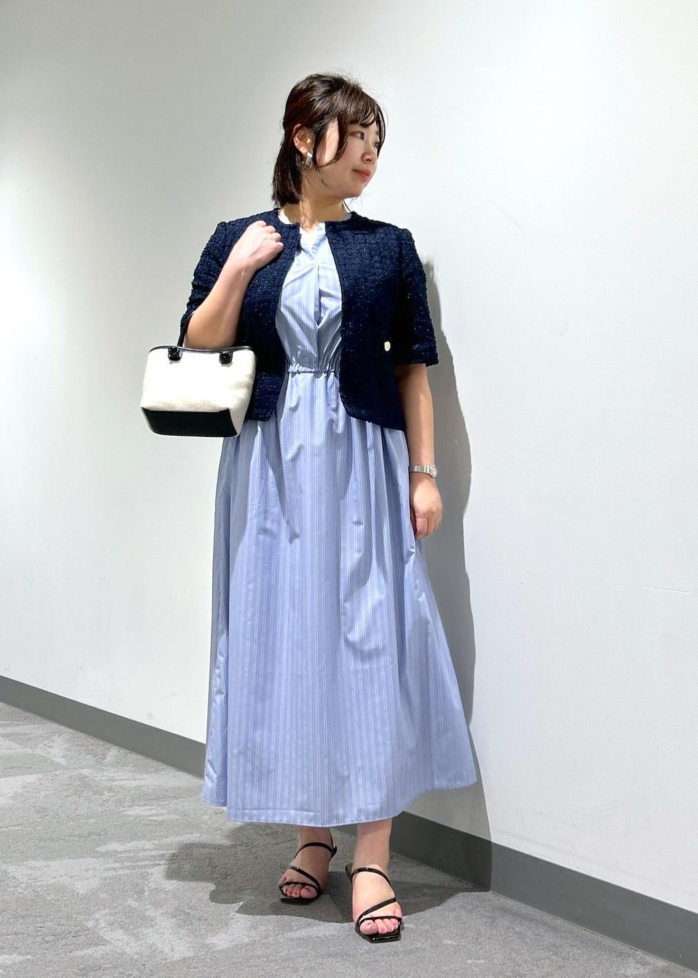ROPE' PICNICの【サマー・ツイード】ハーフスリーブジャケットを使ったコーディネートを紹介します。｜Rakuten Fashion(楽天ファッション／旧楽天ブランドアベニュー)6028974