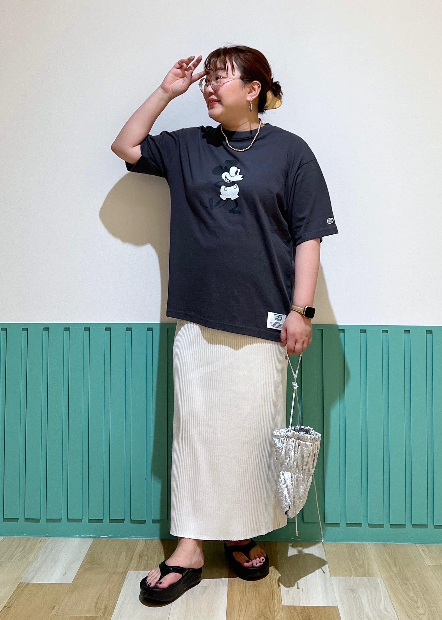 ROPE' PICNICの【新色追加】小柄さん向けサイズあり/トタンテレコアイラインスカートを使ったコーディネートを紹介します。｜Rakuten Fashion(楽天ファッション／旧楽天ブランドアベニュー)6028997