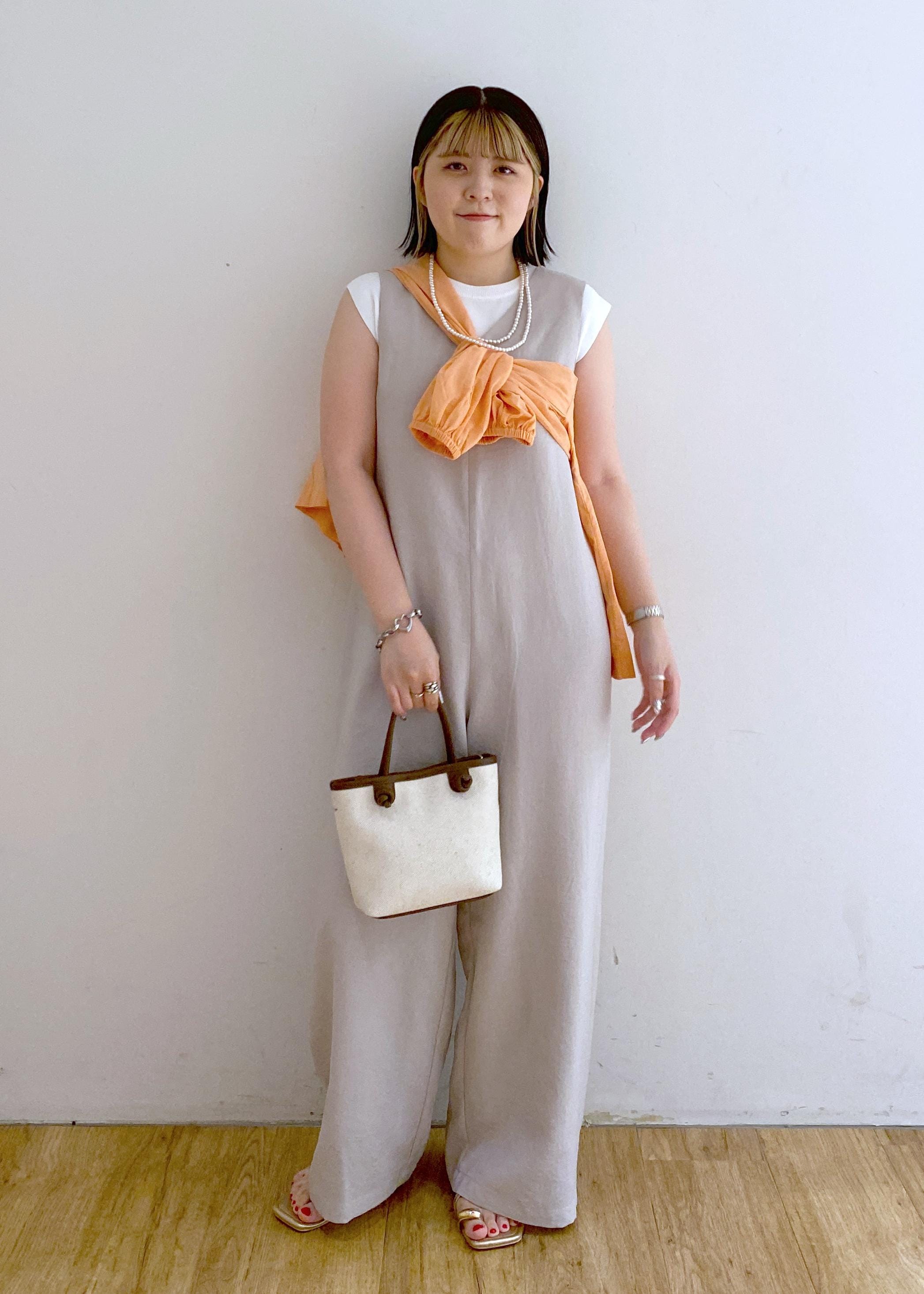 ROPE' PICNICの【UVカット・接触冷感・イージーケア】八方映えニット ゼロスリーブニットプルオーバーを使ったコーディネートを紹介します。｜Rakuten Fashion(楽天ファッション／旧楽天ブランドアベニュー)6028999