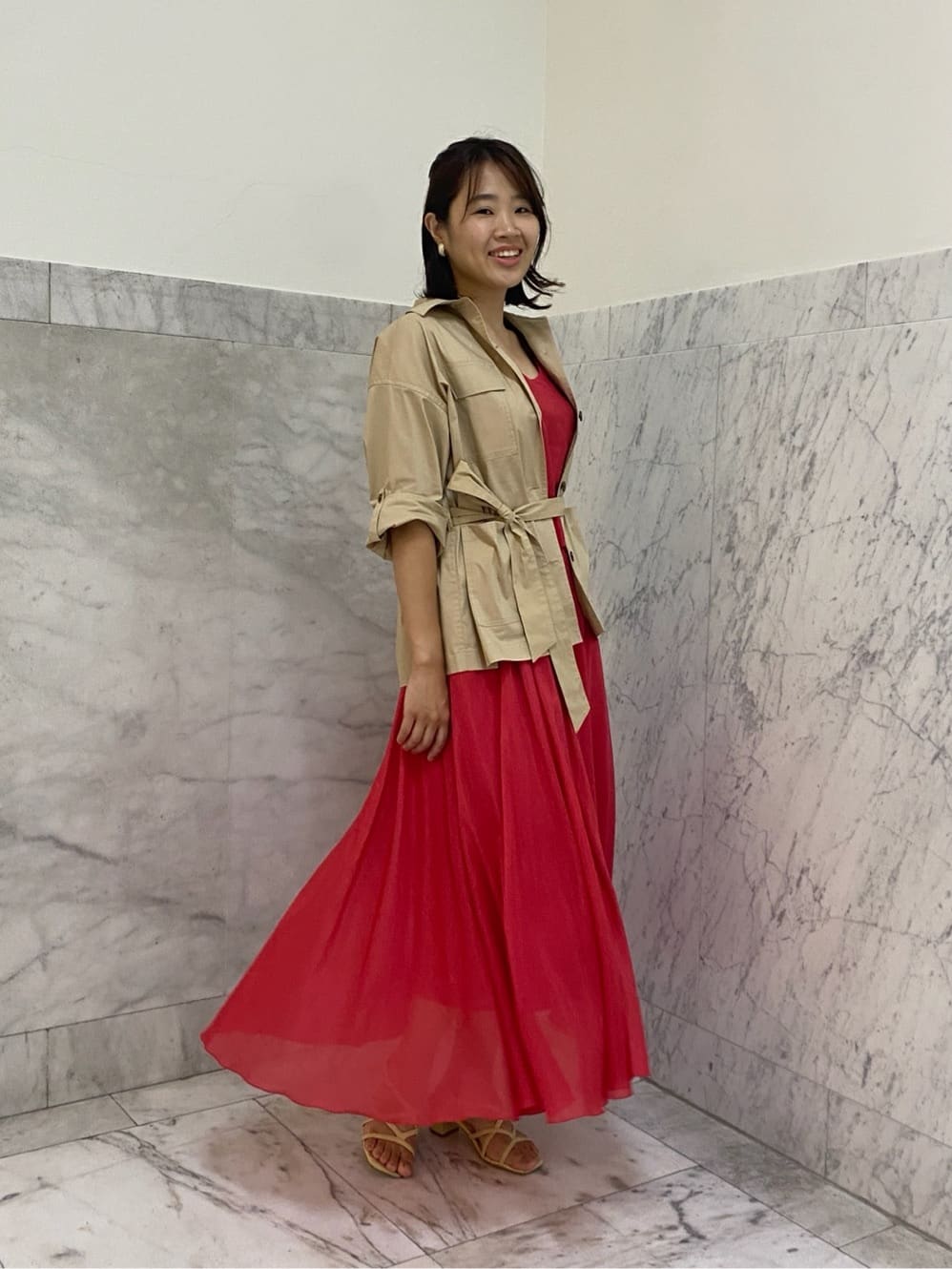 ANAYI | シルクコットンローンキャミ ワンピース | Rakuten Fashion