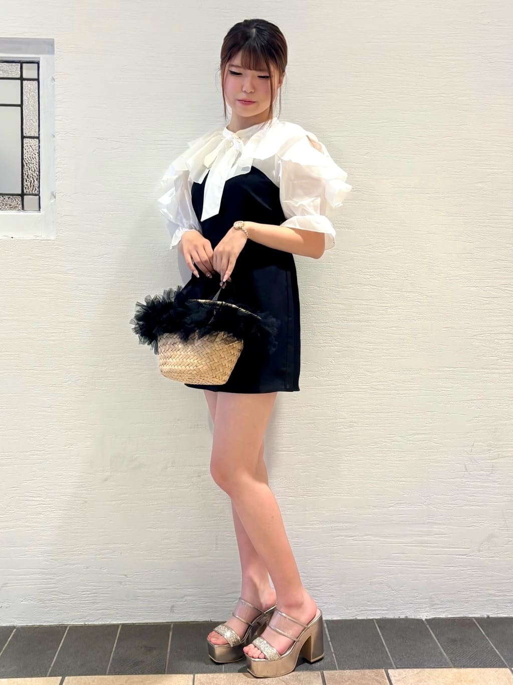 ESPERANZAの【ラク盛り/サンダル】リピーター続出/脚長美脚 ミュールサンダルを使ったコーディネートを紹介します。｜Rakuten Fashion(楽天ファッション／旧楽天ブランドアベニュー)5893690