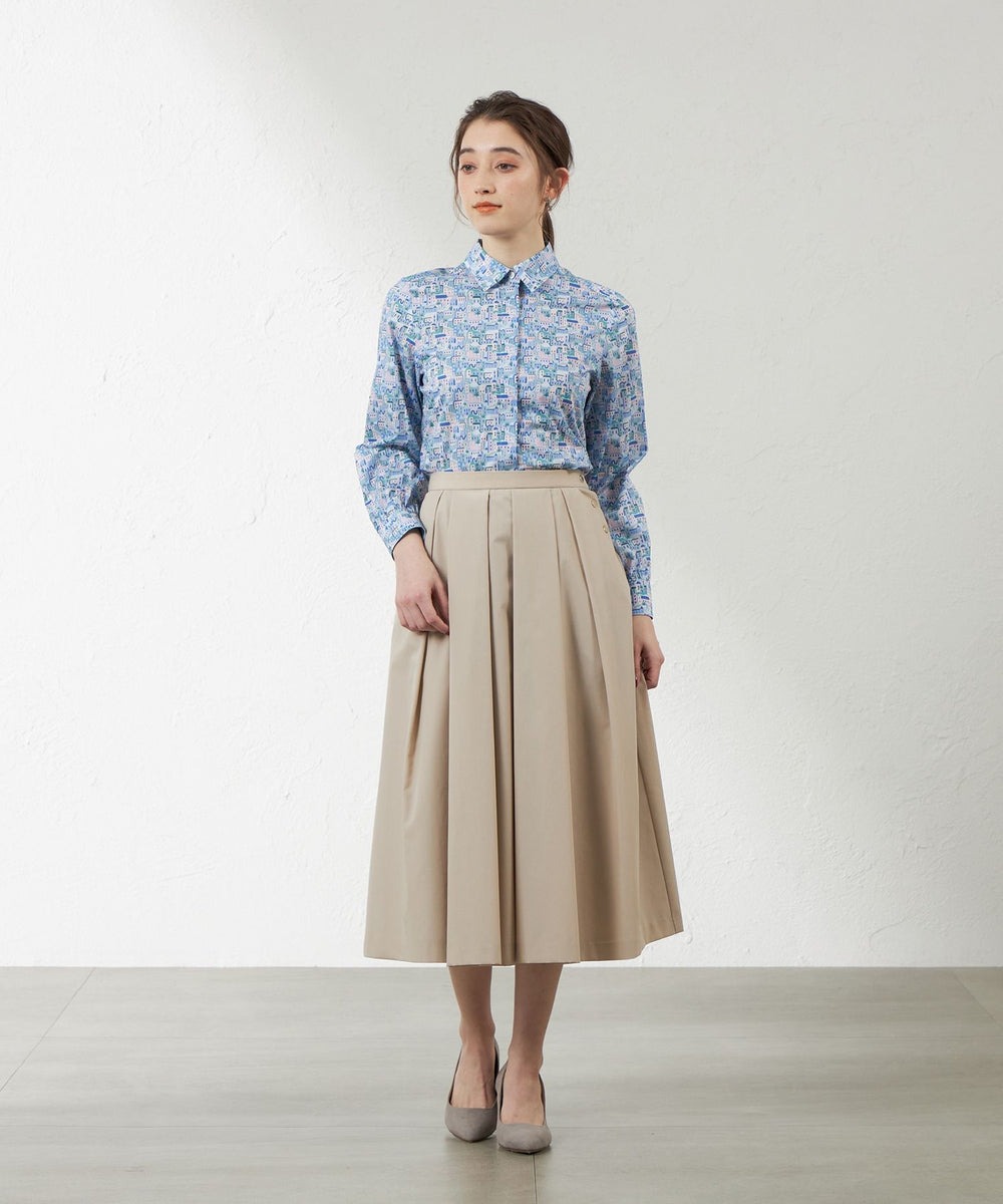 AMACAの【LIBERTY】タナローンシャツブラウスを使ったコーディネートを紹介します。｜Rakuten Fashion(楽天ファッション／旧楽天ブランドアベニュー)5895766