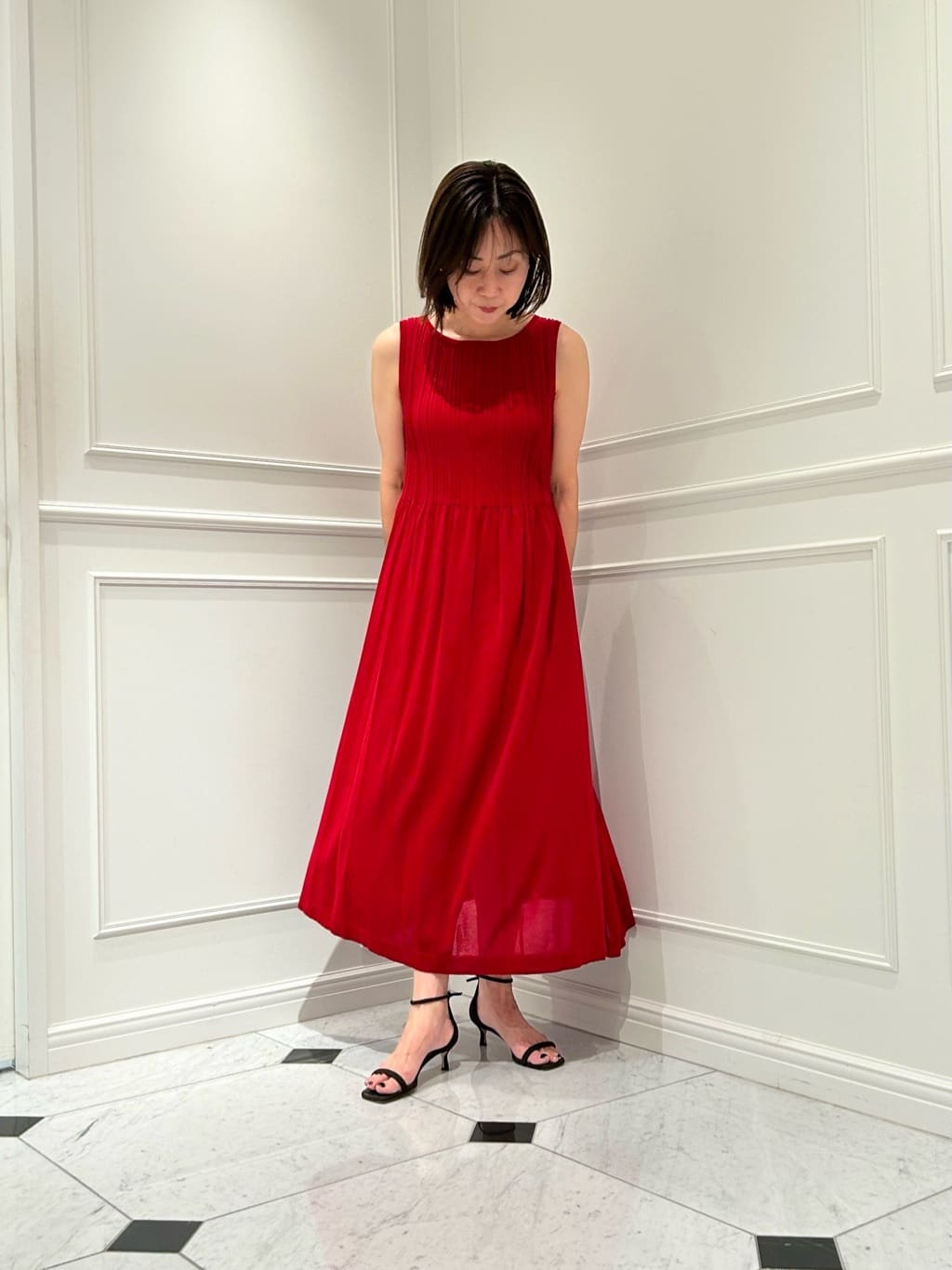 ANAYI | ランダムリブロング ワンピース | Rakuten Fashion(楽天