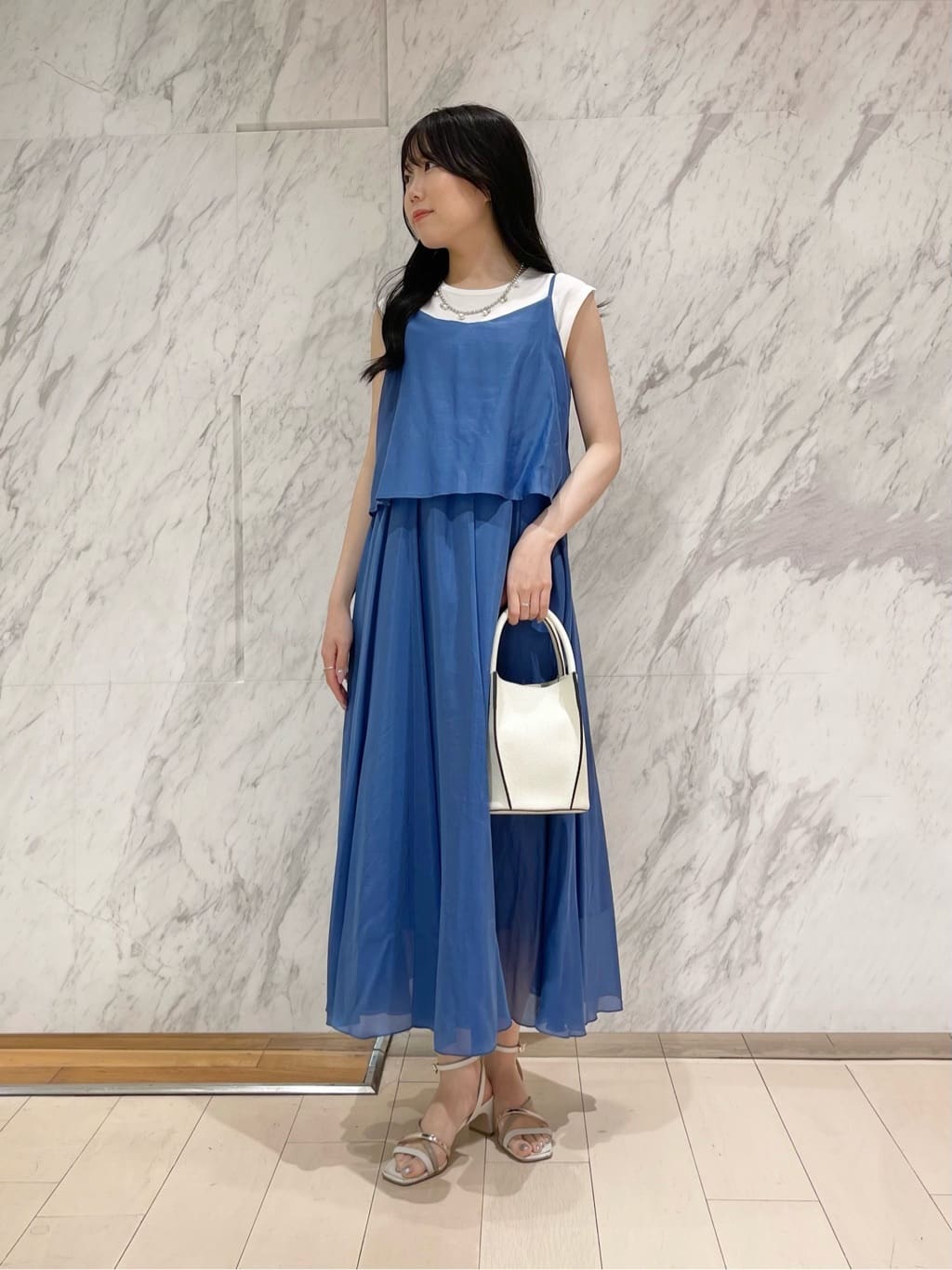 ANAYI | シルクコットンローンキャミ ワンピース | Rakuten Fashion