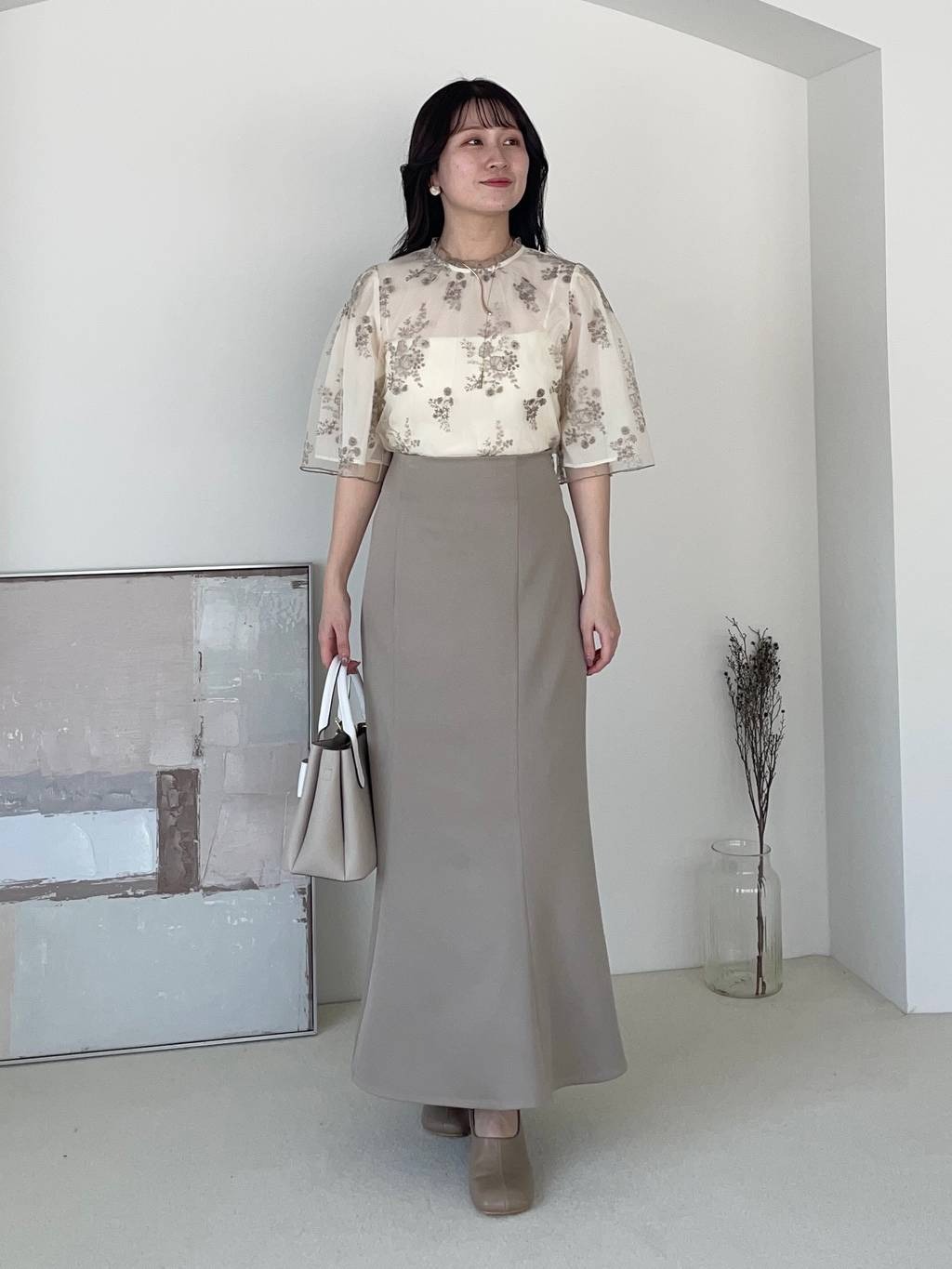mysty womanのラウンドスクエアパンプスを使ったコーディネートを紹介します。｜Rakuten Fashion(楽天ファッション／旧楽天ブランドアベニュー)5903665