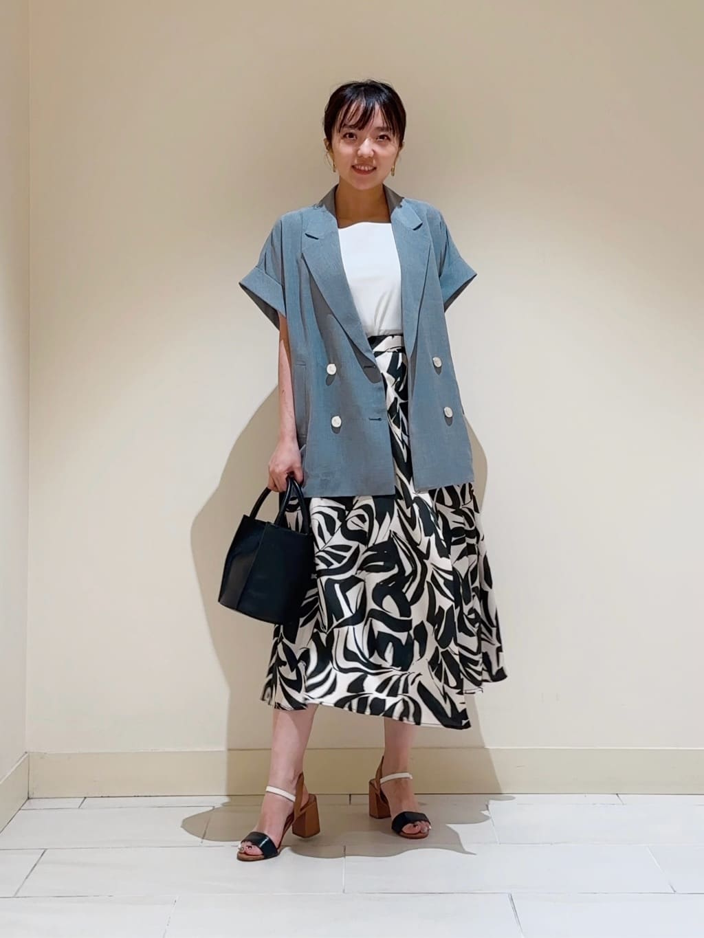 ANAYI | オーガンリネンライクフレンチジャケット | Rakuten Fashion