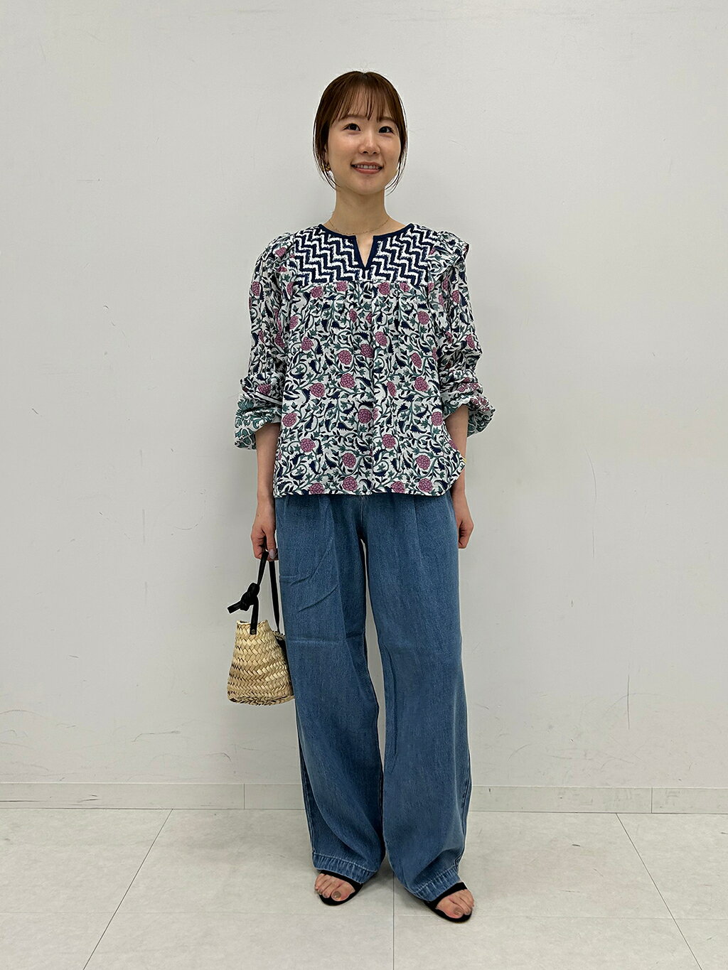 SLOBE IENA | 《4サイズ展開/追加4》LEDENIM TUCK TROUSERデニム
