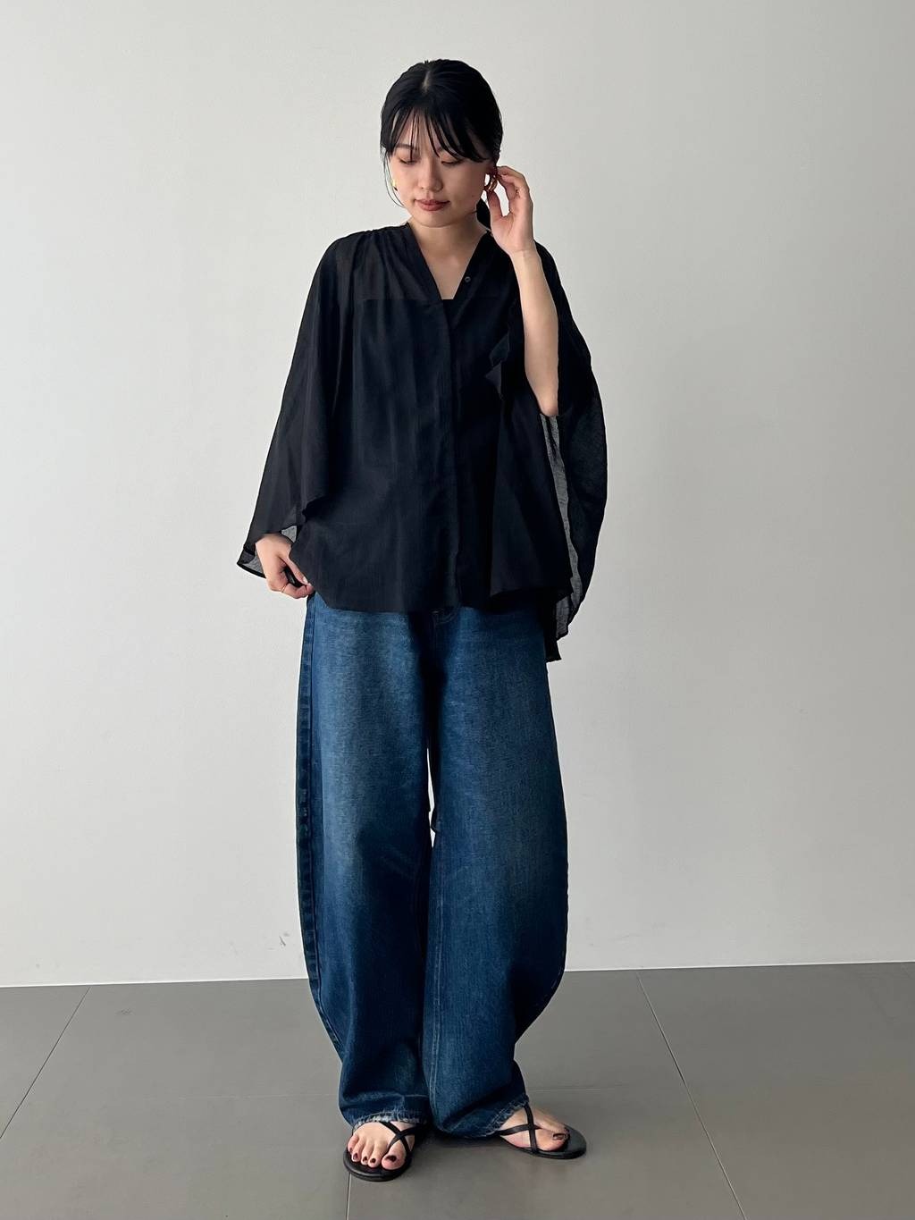Curensology | カディライクケープブラウス | Rakuten Fashion(楽天