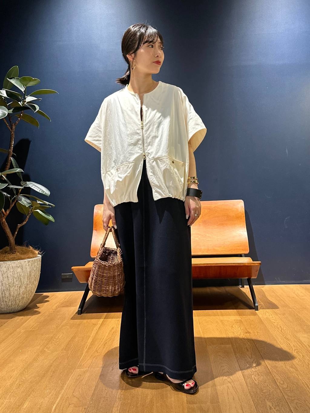 curensology サテンサブレタンクトップワンピース グレー19