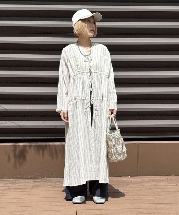 BEAMS HEARTのアシメ カットアウト タンクトップを使ったコーディネートを紹介します。｜Rakuten Fashion(楽天ファッション／旧楽天ブランドアベニュー)5915415