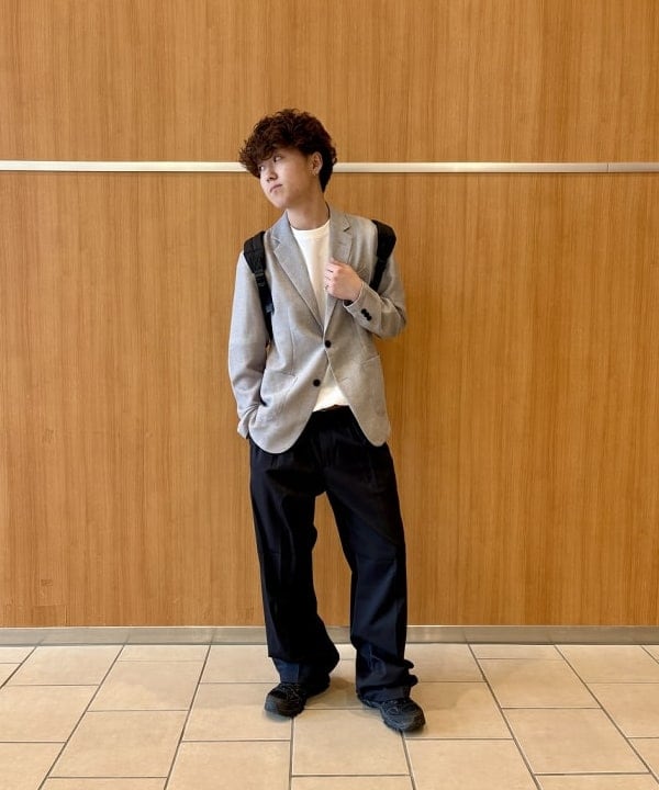 BEAMS HEARTのポリエステル 杢素材 2WAY バックパックを使ったコーディネートを紹介します。｜Rakuten Fashion(楽天ファッション／旧楽天ブランドアベニュー)5915692